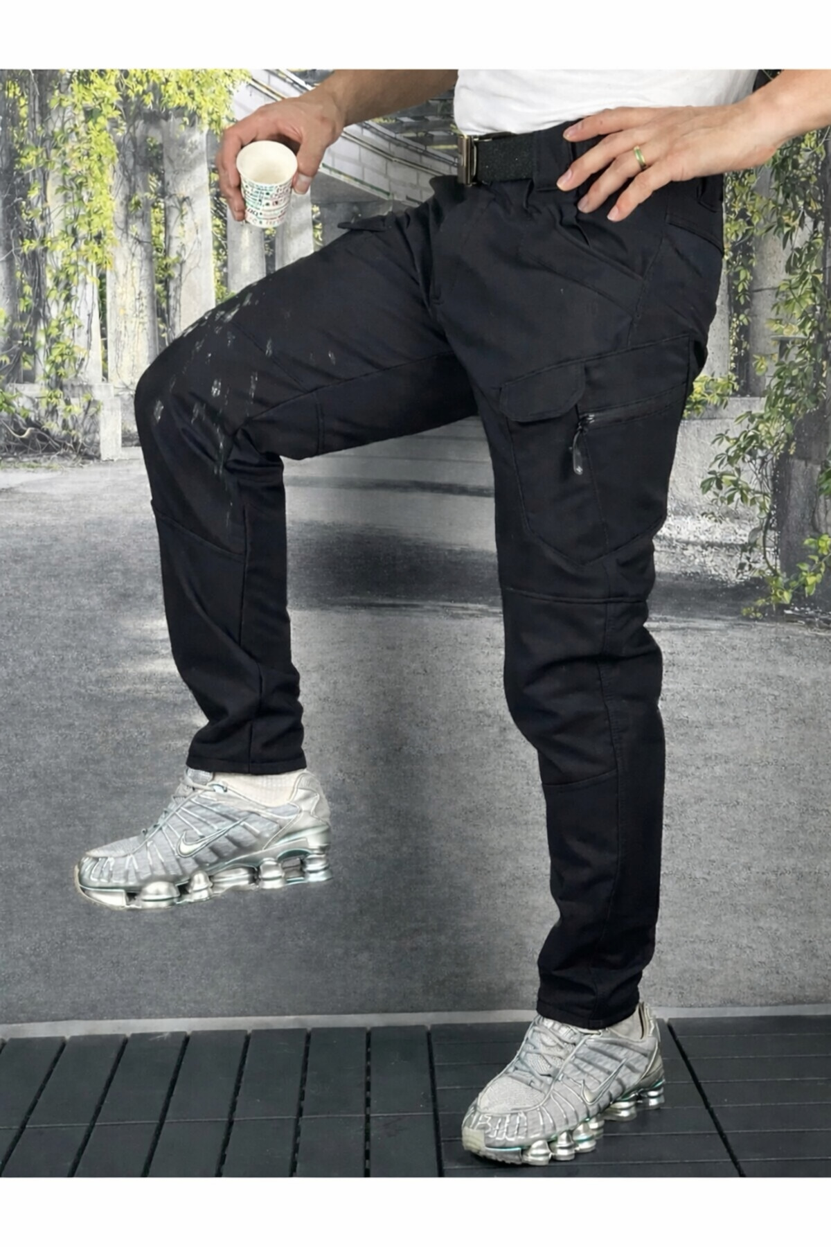 Genel Markalar  Unısex Soft Shell Su dayanıklı ve Rüzgar Geçirmez Taktik Pantolon Betulaksubutik - Görsel 2