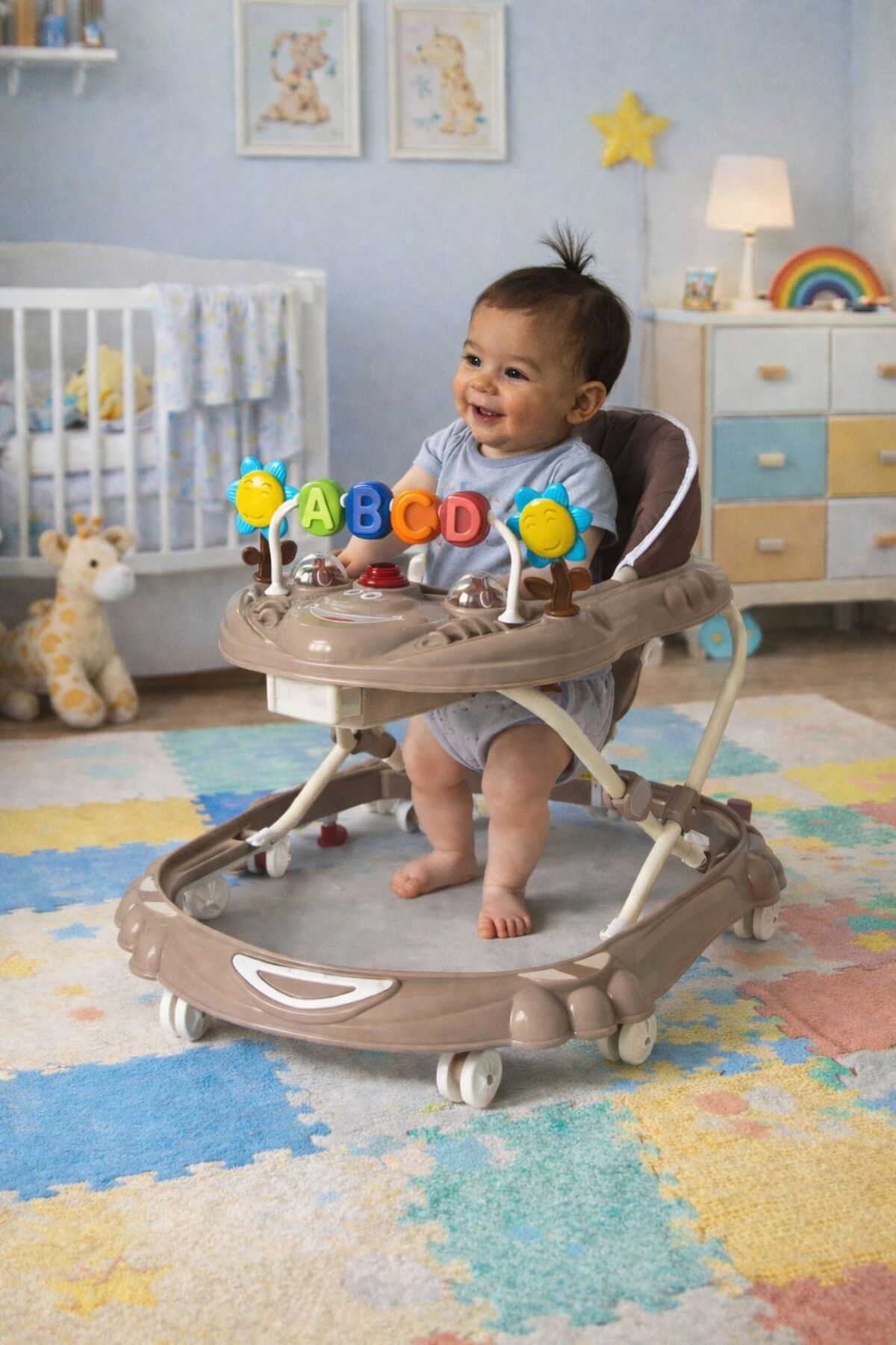 Acr Ciciko Smile Yürüteç Oyuncaklı Sağlam ve Dayanıklı Gövde Yapısı fotoğrafı 2 (önizleme)