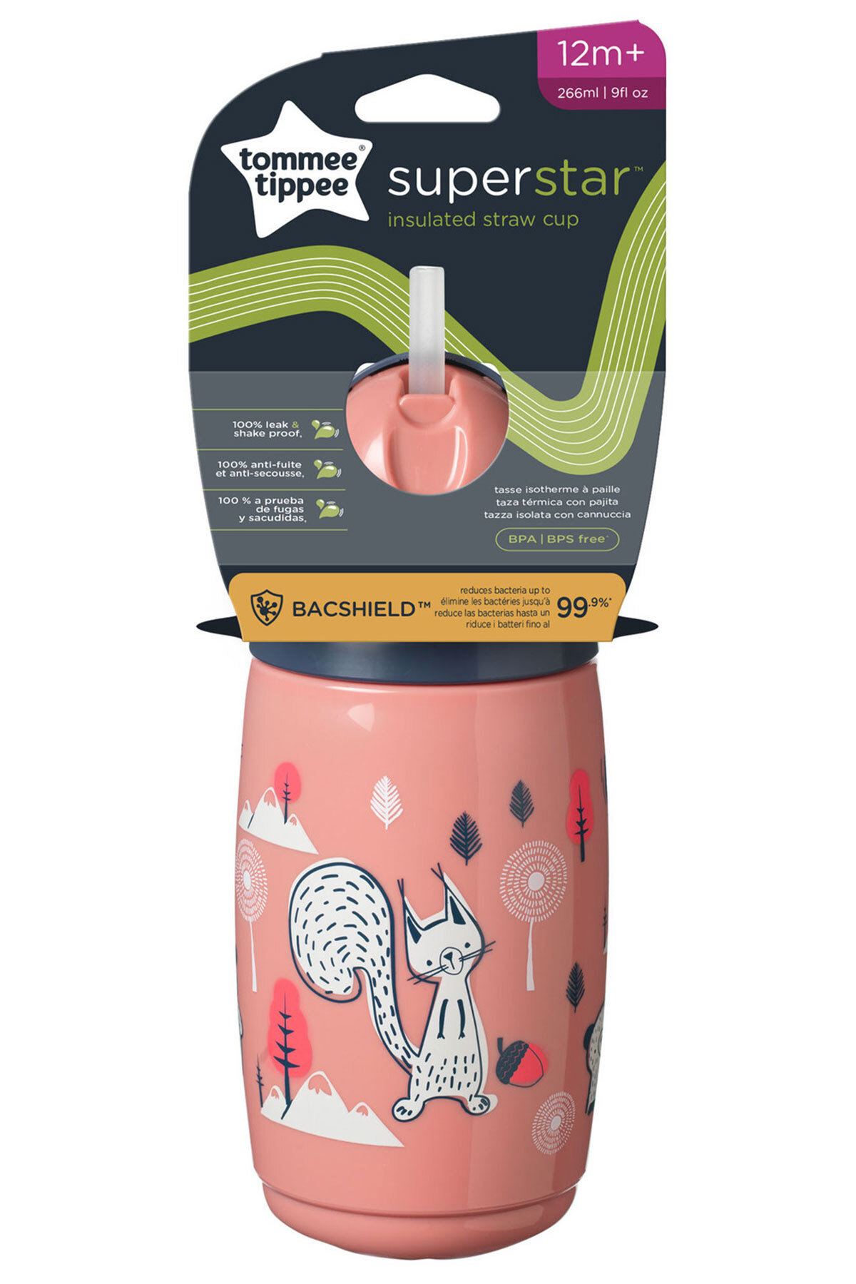 Tommee Tippee Isı Yalıtımlı Pipetli Bardak 260 Ml - Pembe fotoğrafı 6 (önizleme)