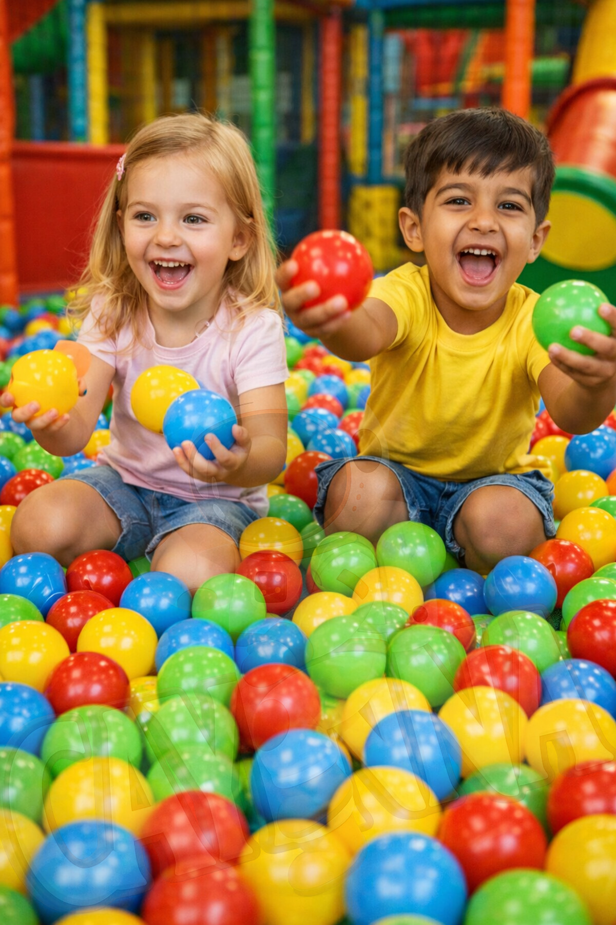 cayenna 6 cm Oyun Havuz Topu 100'lü 1.kalite fotoğrafı 3 (önizleme)