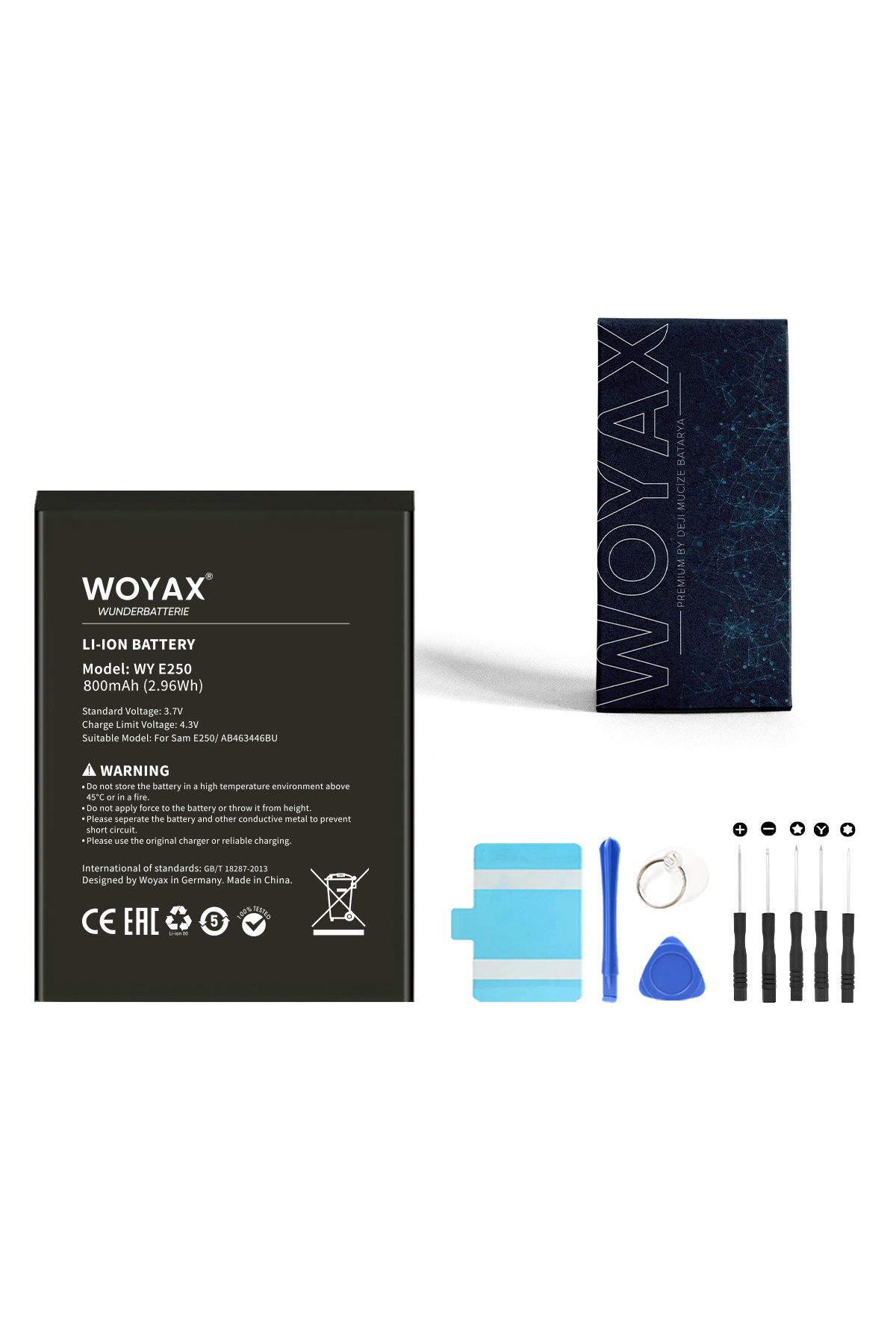 By Deji Samsung E250 Compatible Premium Battery / Ab463446bu