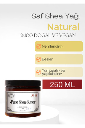 Rosece Saf Shea Yağı | Karite Yağı Shea Butter Soğuk Sıkım %100 Saf Doğal | 2...