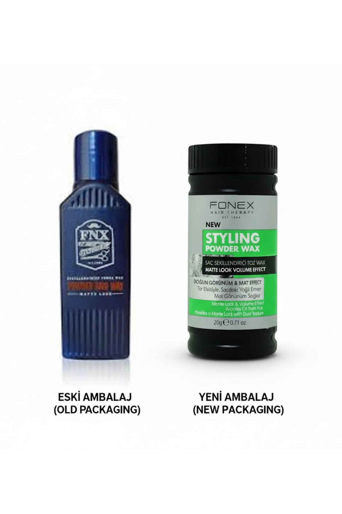 Fealena Bath Powder 500g ２個セット Fonex Fnx Barber Toz Wax Şekillendirici Pudra Wax 20gr - Fiyatı