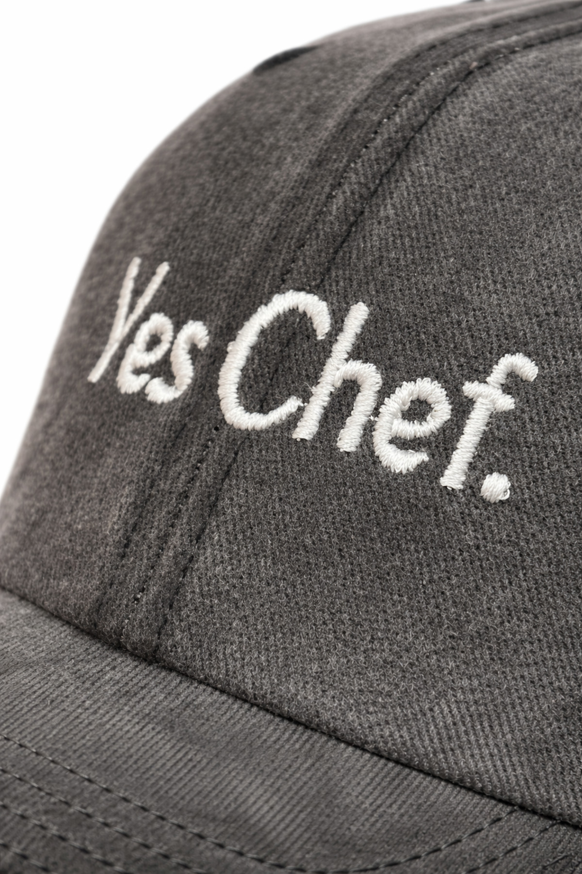 CAP BROS YES CHEF NAKIŞLI ESKİTME KEP ŞAPKA görsel 3