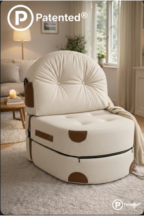 PUFYMAX Comfort Yeni Nesil Bohem Tekli Koltuk,Legom yataklı Katlanır Berjer,y...