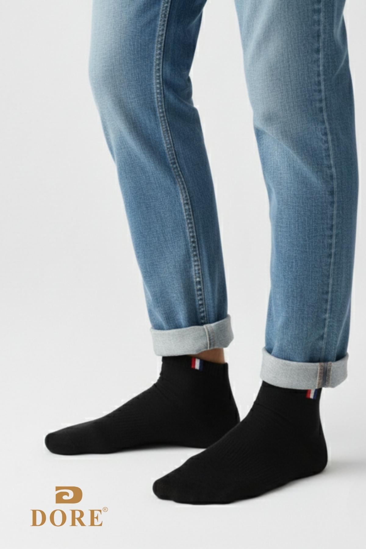 Dore Orijinal Unisex 3 Çift Premium Sport Pamuklu 4 Mevsim Esnek Konfor Modeli Ter Emici Nefes Alan Cilt Dostu Günlük Spor Ayakkabı Sneaker Bilek Boy Kısa Patik Çorap görsel 4
