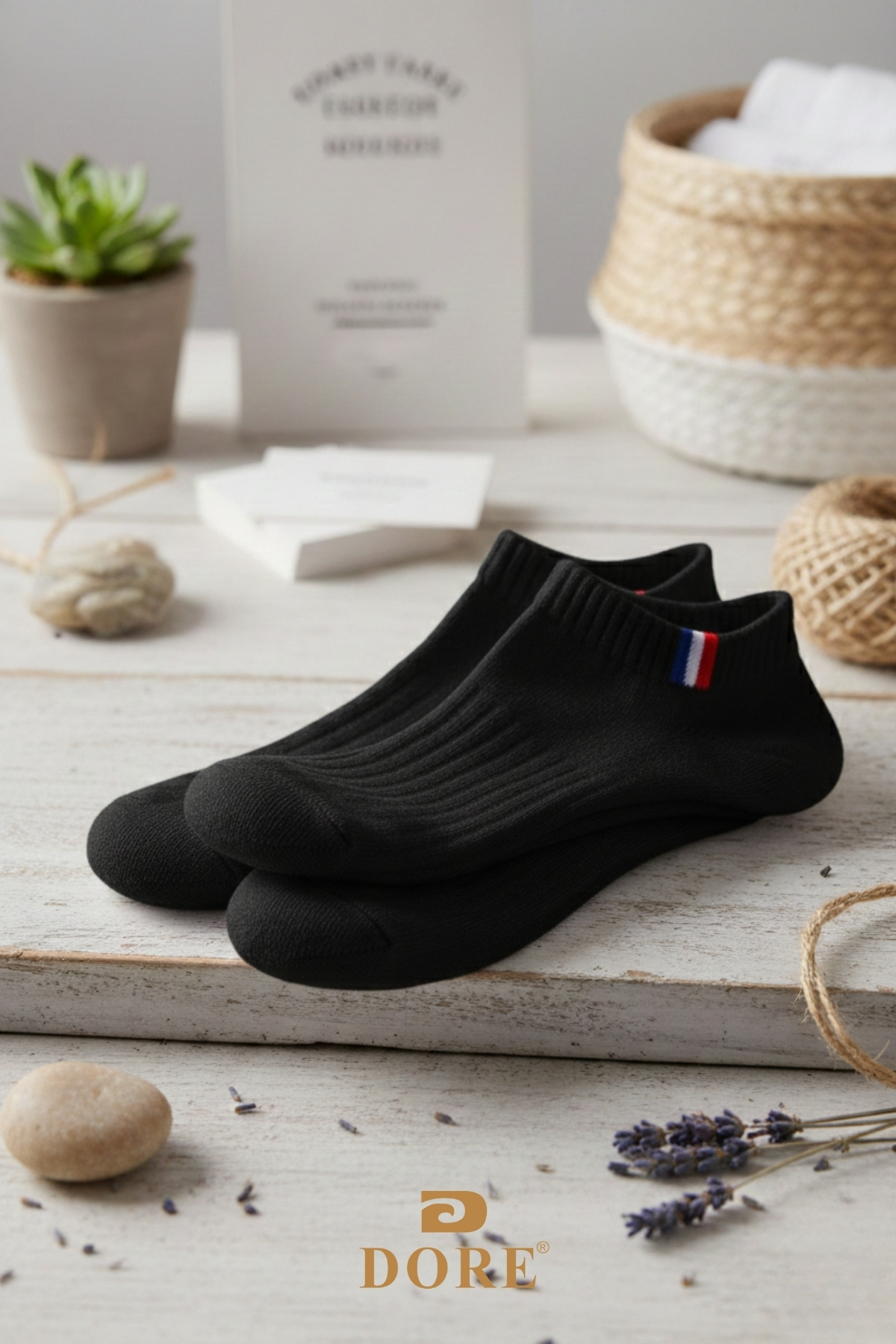 Dore Orijinal Unisex 3 Çift Premium Sport Pamuklu 4 Mevsim Esnek Konfor Modeli Ter Emici Nefes Alan Cilt Dostu Günlük Spor Ayakkabı Sneaker Bilek Boy Kısa Patik Çorap görsel 7