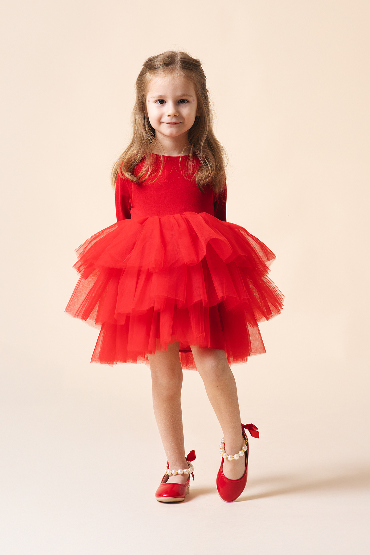 Banamio Violet Balerin Elbise Tüllü Tütülü Elbise fotoğrafı 2 (önizleme)