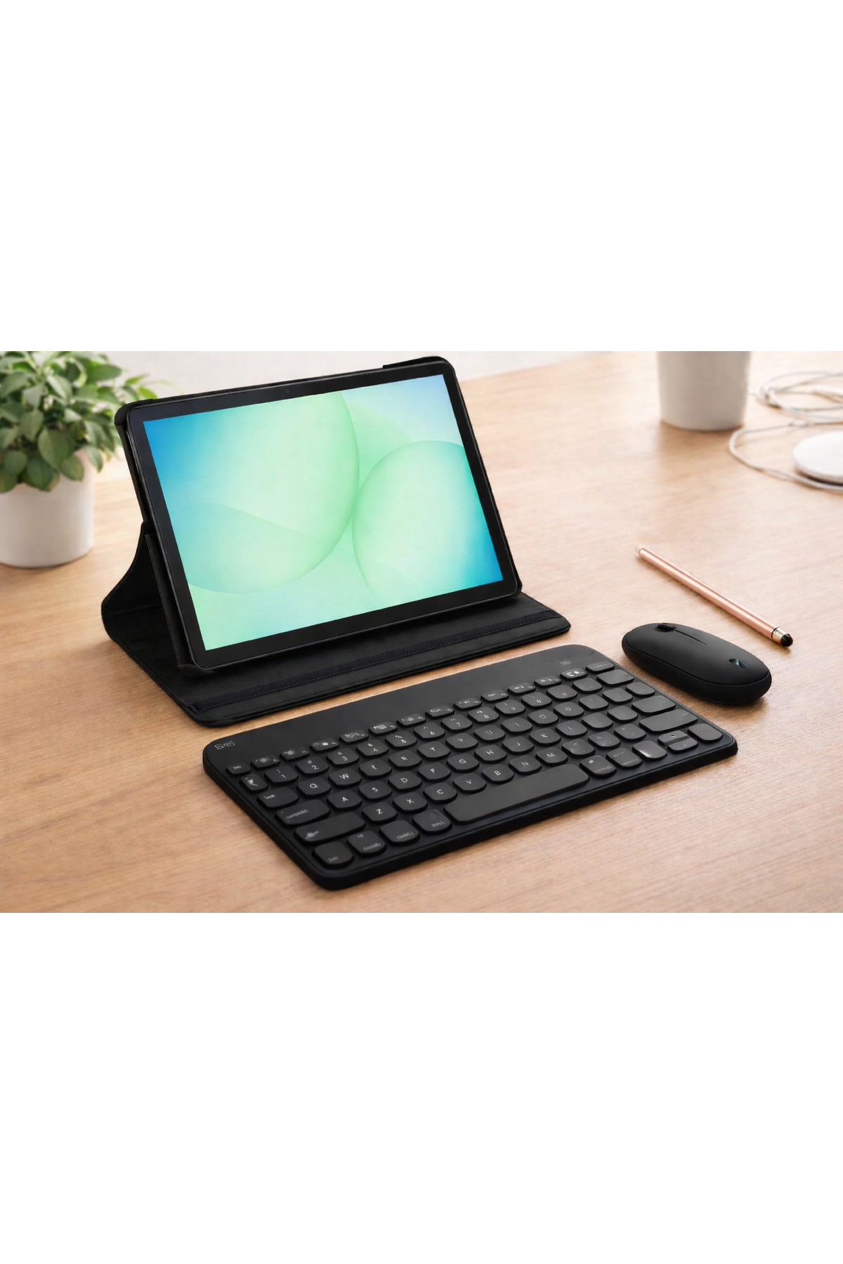 Galaxy Tab A11 PLUS 8GB 256GB Tablet + Kılıf + Klavye + Mouse + (Tablet Kalemi H