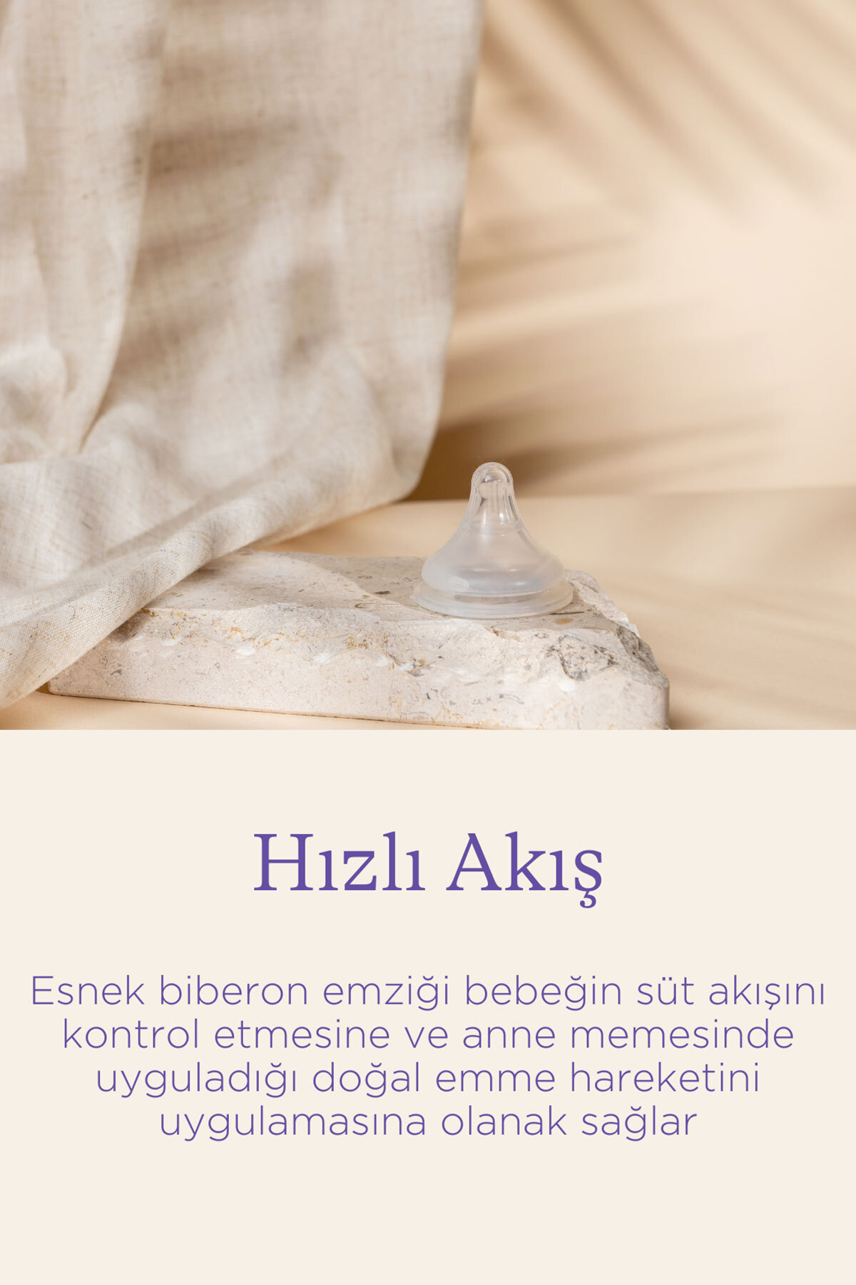 LANSINOH NaturalWave® 2'li Biberon Emziği Yavaş Akışlı (1 Ay+) fotoğrafı 2 (önizleme)