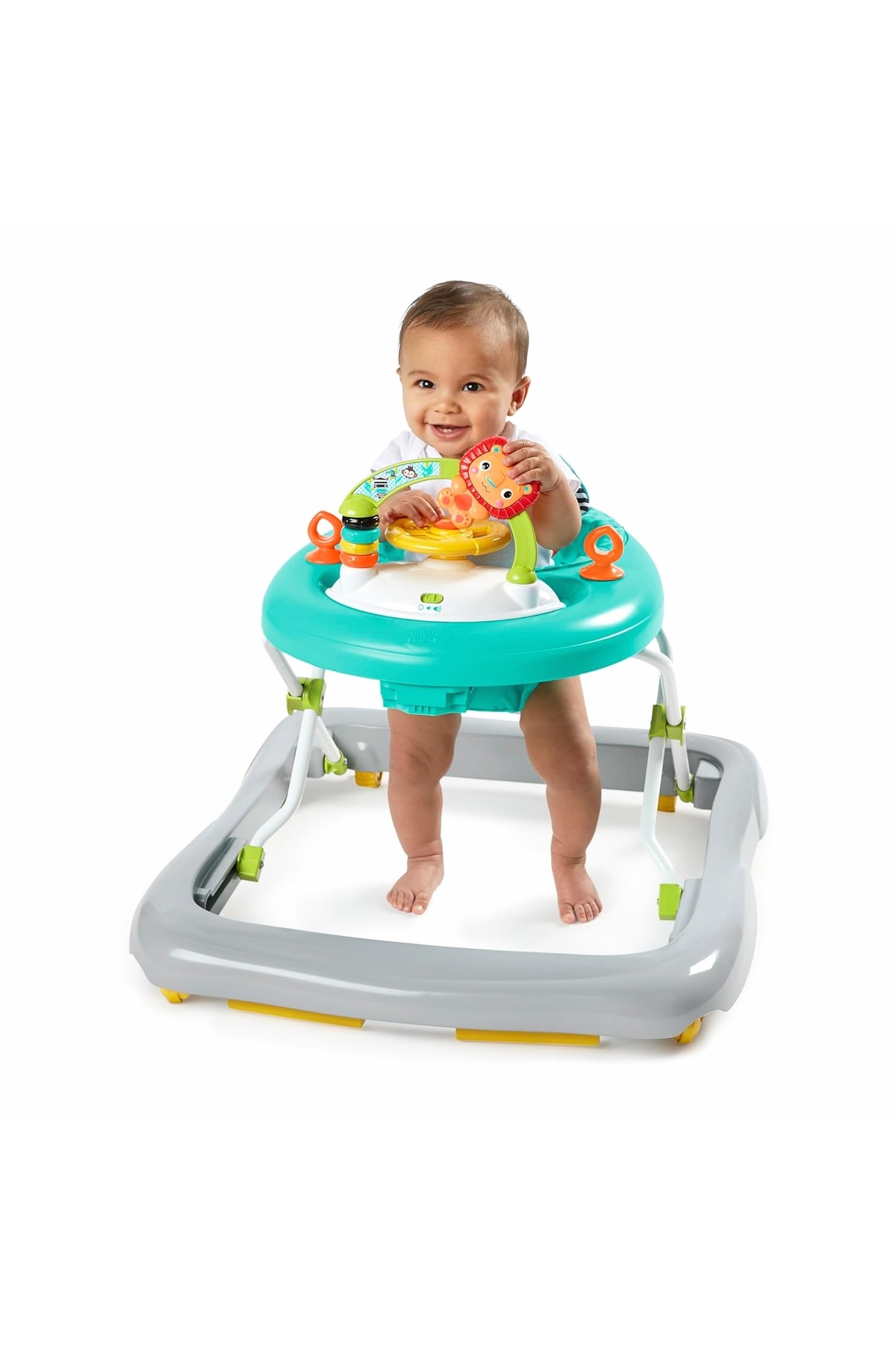 Hype Store Bright Starts Zig Zag Zebra Katlanabilir Bebek Yürüteç, İlk Adımlar, Ayrılabilir Oyuncak İstasyon Iş fotoğrafı 2 (önizleme)