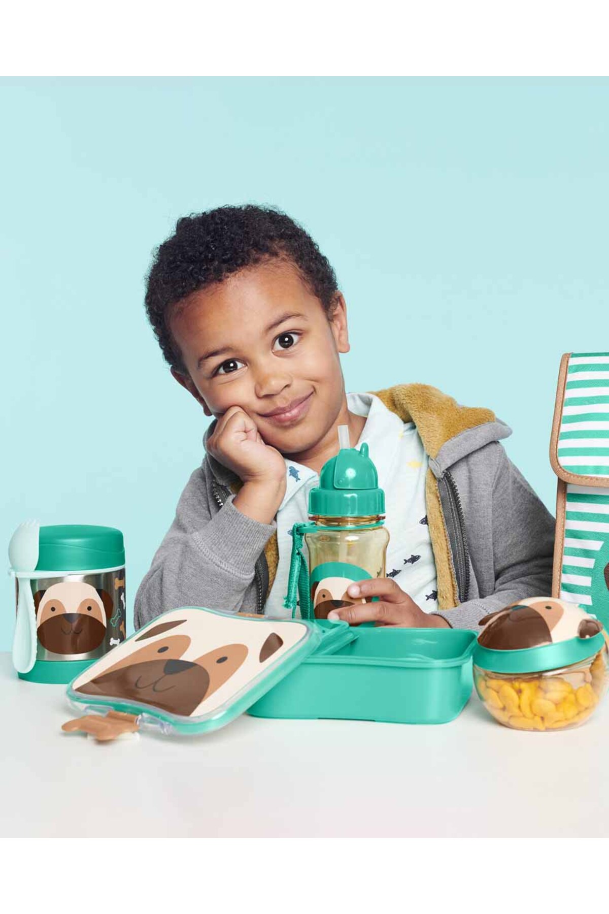 Skip Hop Zoo Paslanmaz Çelik Termos 325ml | Köpek fotoğrafı 5 (önizleme)