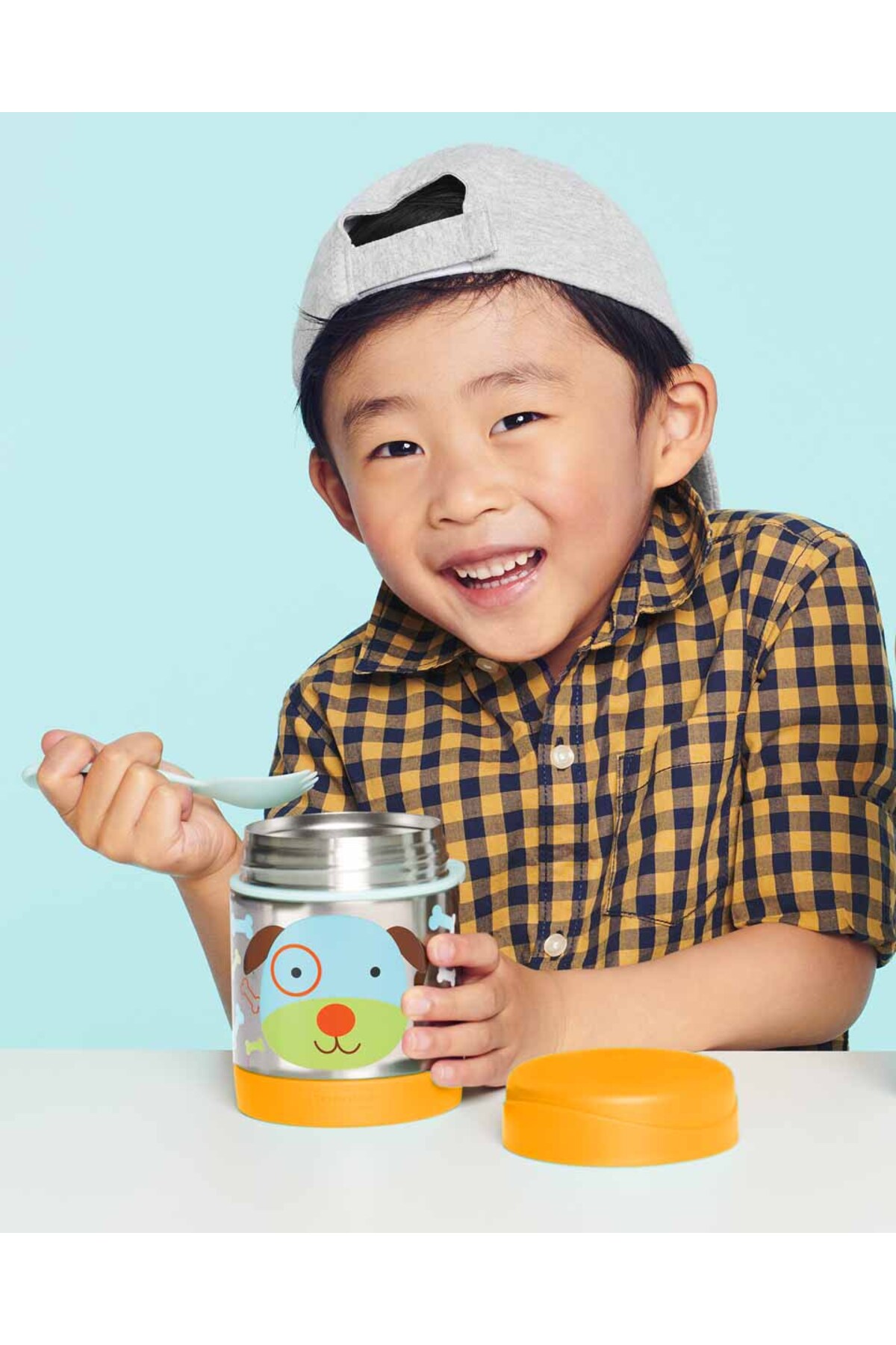 Skip Hop Zoo Paslanmaz Çelik Termos 325ml | Köpek fotoğrafı 3 (önizleme)