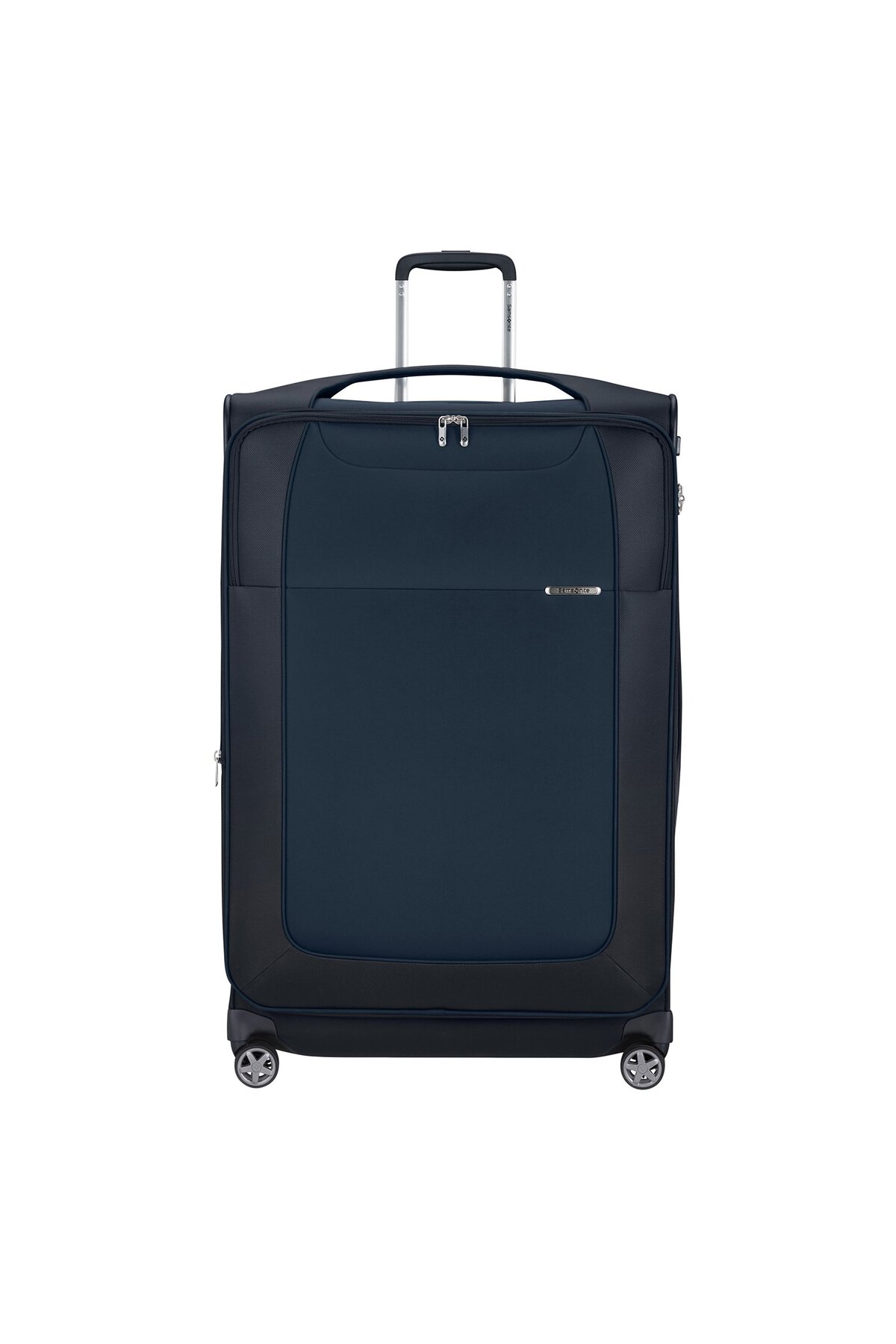 Navy Blue D 'lite - 4-Wheel Bellows Jumbo Size Suitcase 83cm