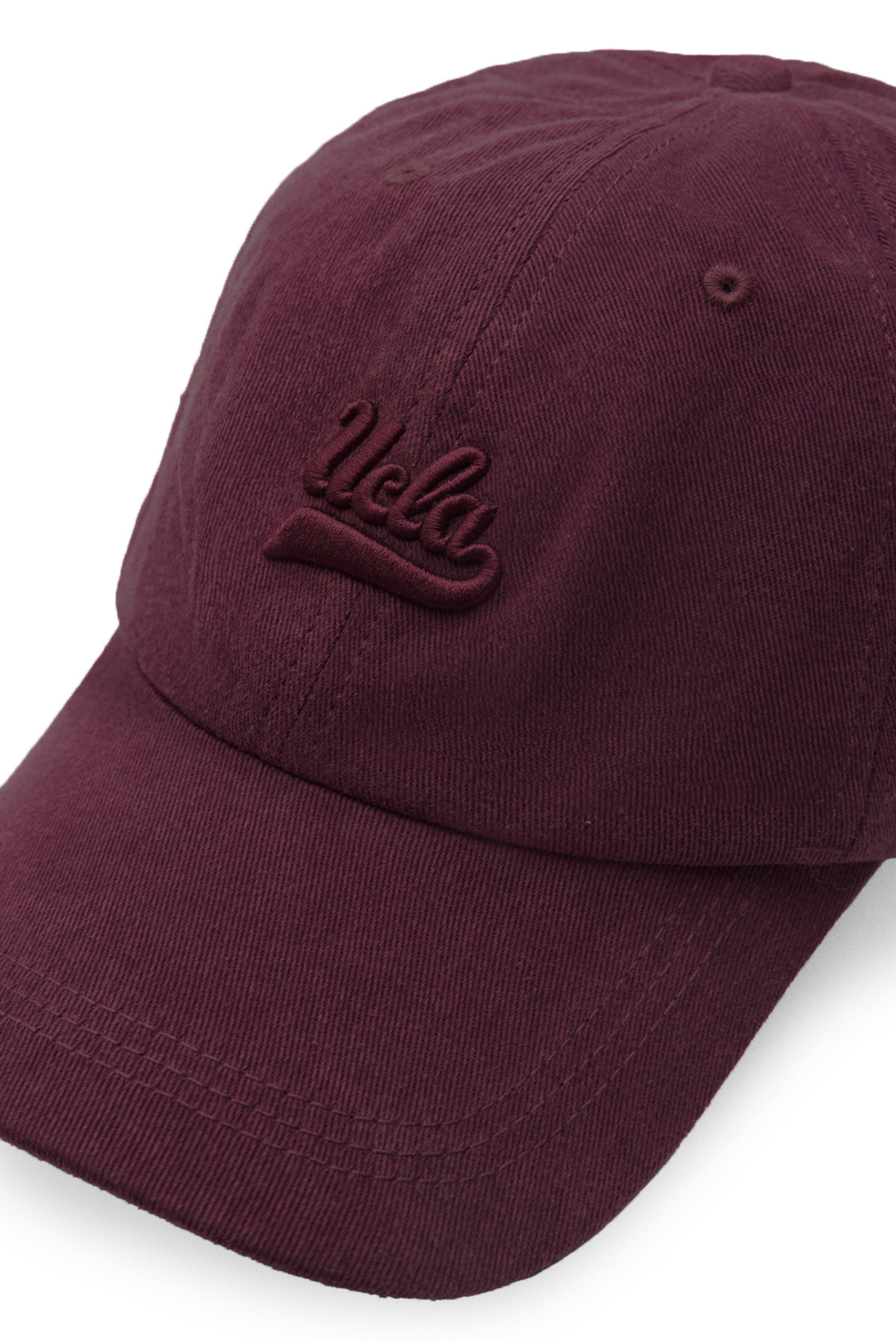 UCLA FORTUNO Bordo Baseball Cap Nakışlı Unisex Şapka görsel 5
