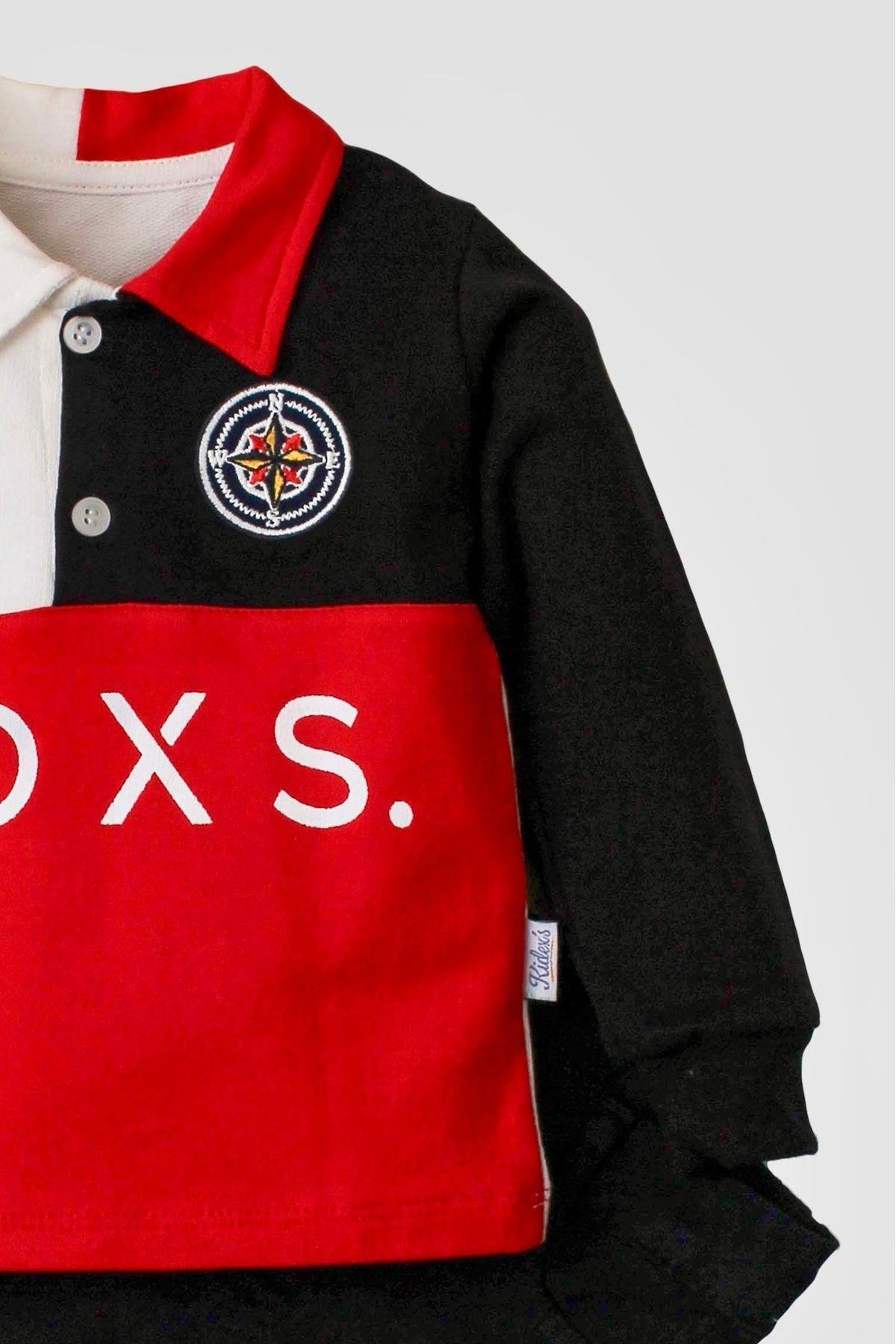 Kidex’s Baby Erkek Bebek Pamuklu Polo Takım Pantolon Üst İkili Takım Düğün Doğum Günü Nişan Nikah Bayram fotoğrafı 7 (önizleme)