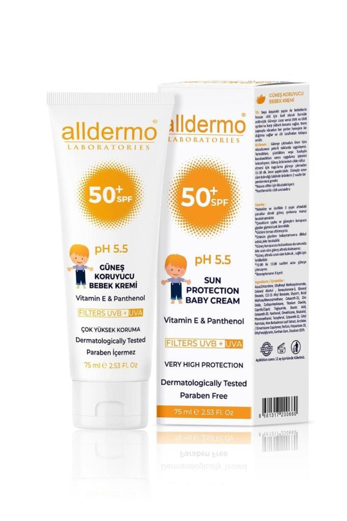 Alldermo Baby Güneş Kremi SPF50 75 ml — all-baby-sun75