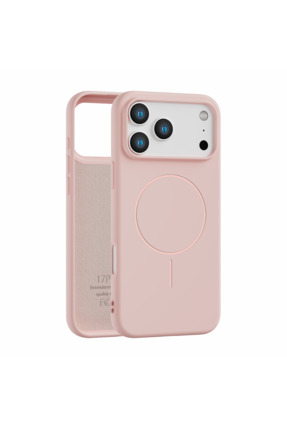 Vissona iPhone 17 Pro Max Uyumlu İçi Kadife Magsafe Wireless Şarz Özellikli P...