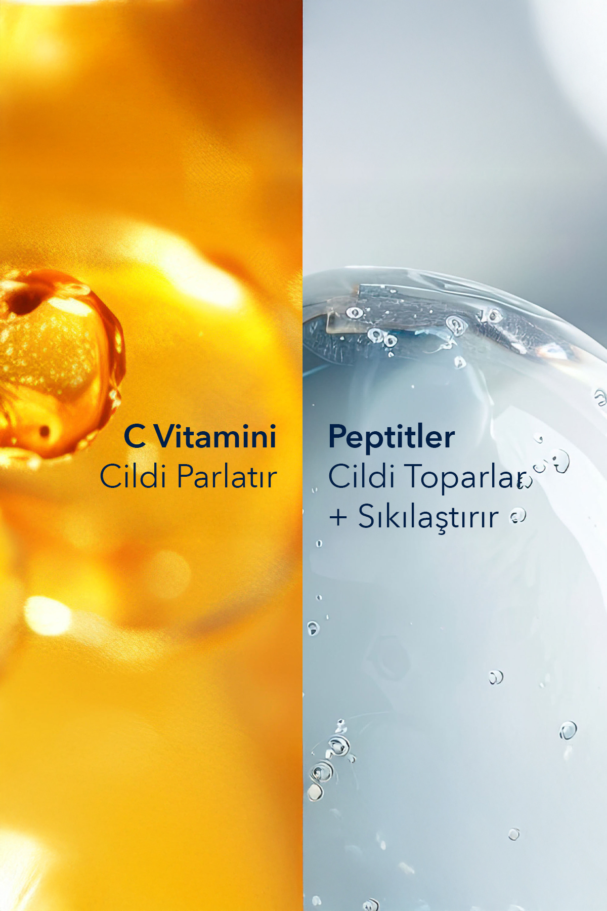 C Vitaminli Cilt Aydınlatıcı Yüz Kremi 50 ml + Yoğun Nemlendirici Kapsül Serum 10 Adet Hediyeli — ROC0025 — تصویر 5 از 8