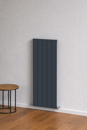 AEON Hestia Alüminyum Radyatör Dikey 125 X 45 Antrasit 5 Dilim