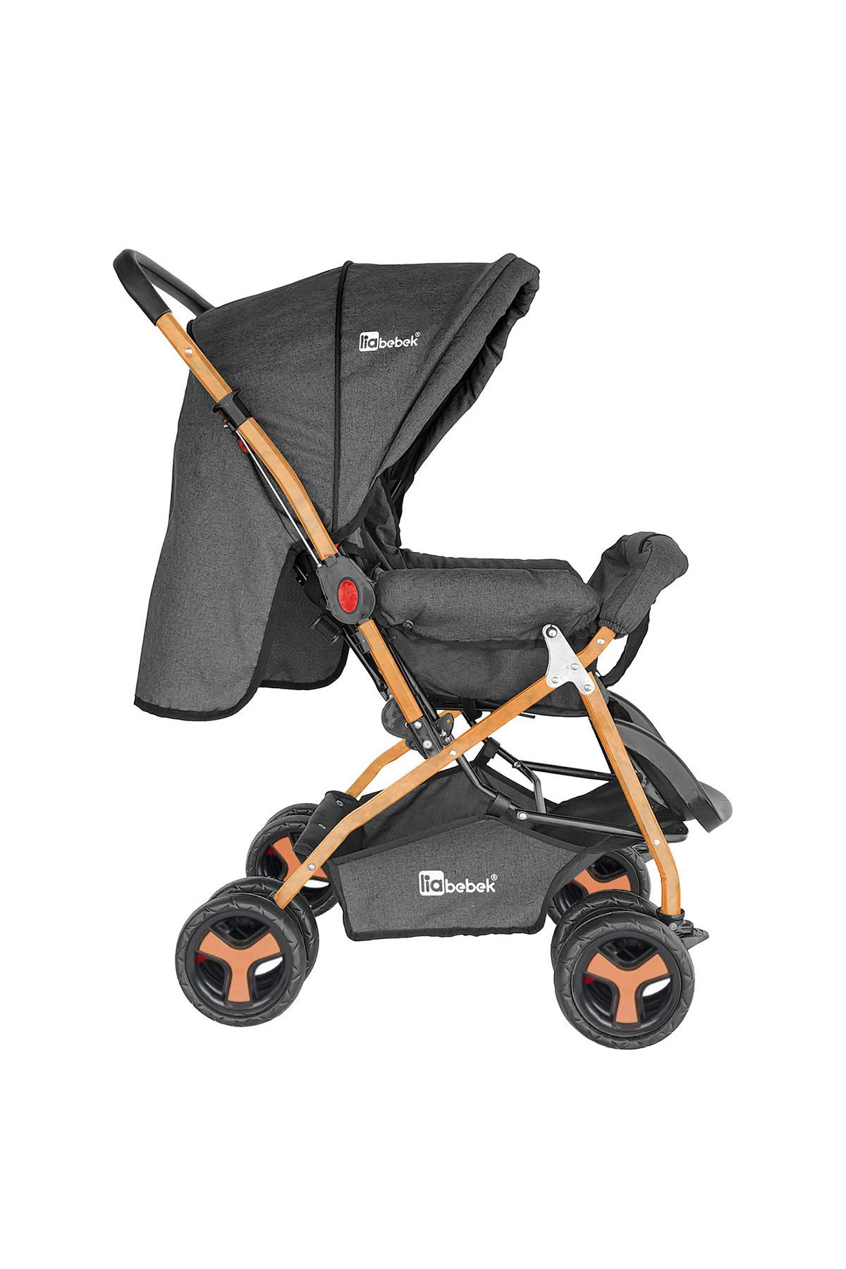 liabebek Enerji Gold Çift Yönlü Bebek Arabası Oyun Çadırı fotoğrafı 5 (önizleme)