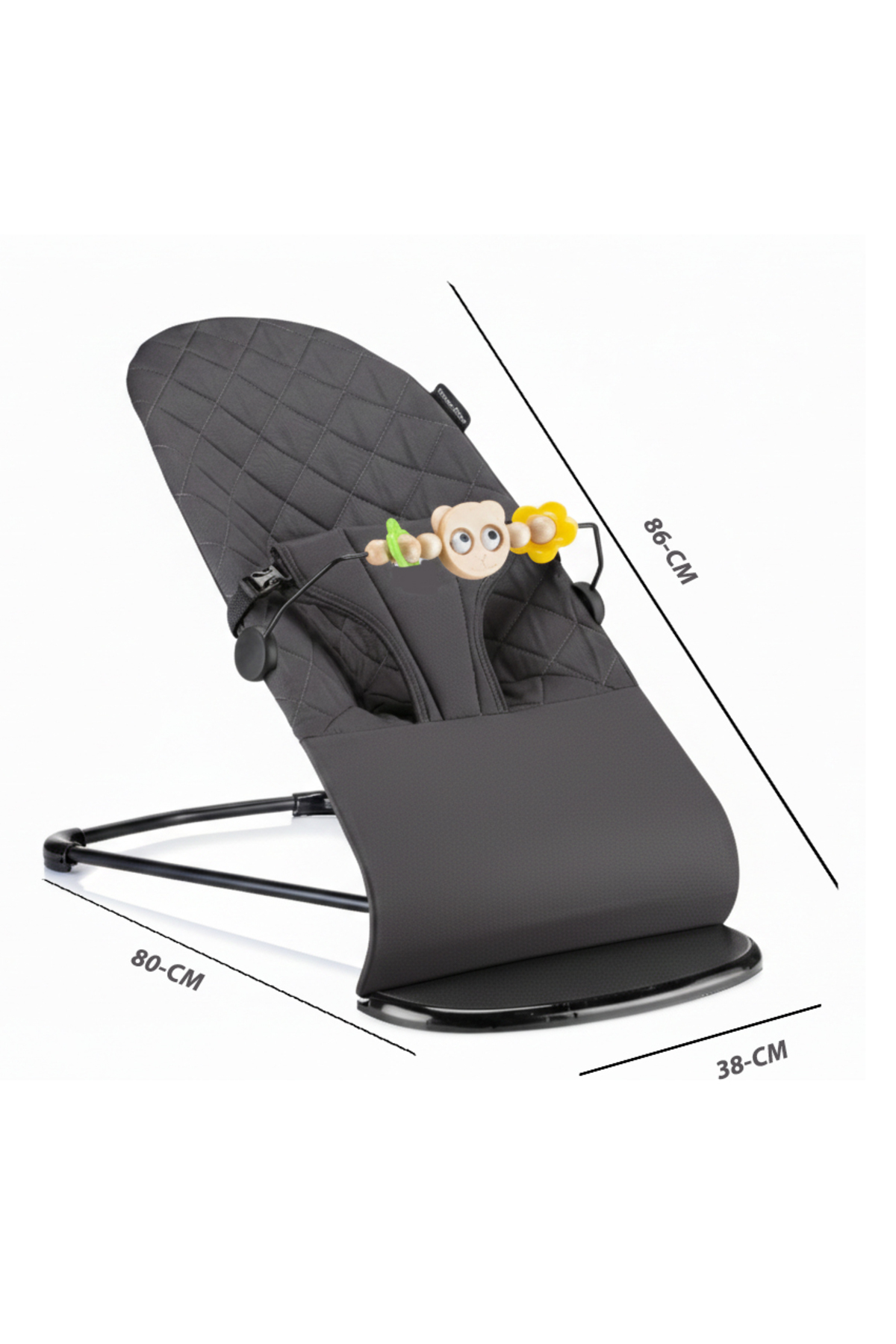 Tommybaby Millenium Cotton Bebekler Için Üç Kademeli Kolay Taşınabilir Sallanan Oyuncaklı Ana Kucağı fotoğrafı 2 (önizleme)