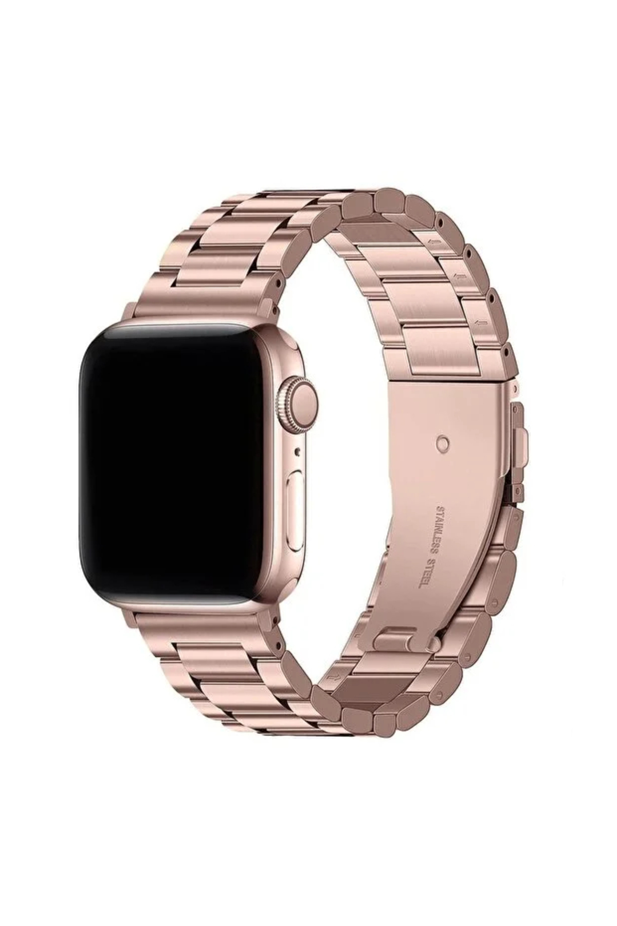 Apple Watch 10/11 42mm 41/40/38 MM Compatible Series 9/8/7/6/5/4/3/SE Cord Strap Stainless Steel Clip