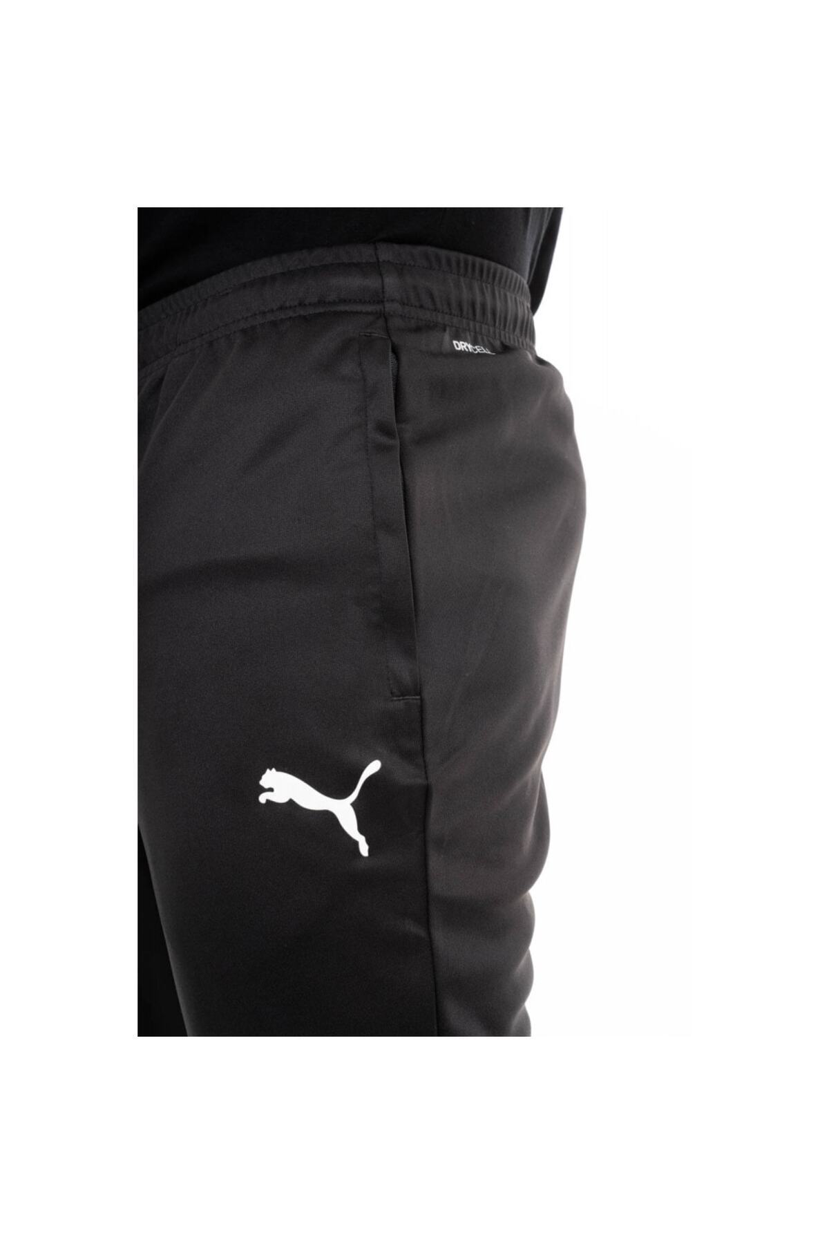 شلوار گرمکن ورزشی مردانه راسته فاق نرمال | پوما Puma 657390-03SIYAH - تصویر 5