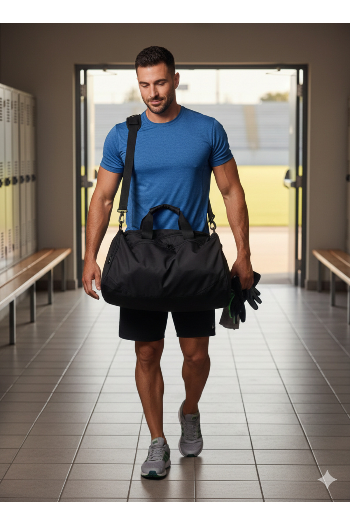 içten  Spor çantası - Görsel 7