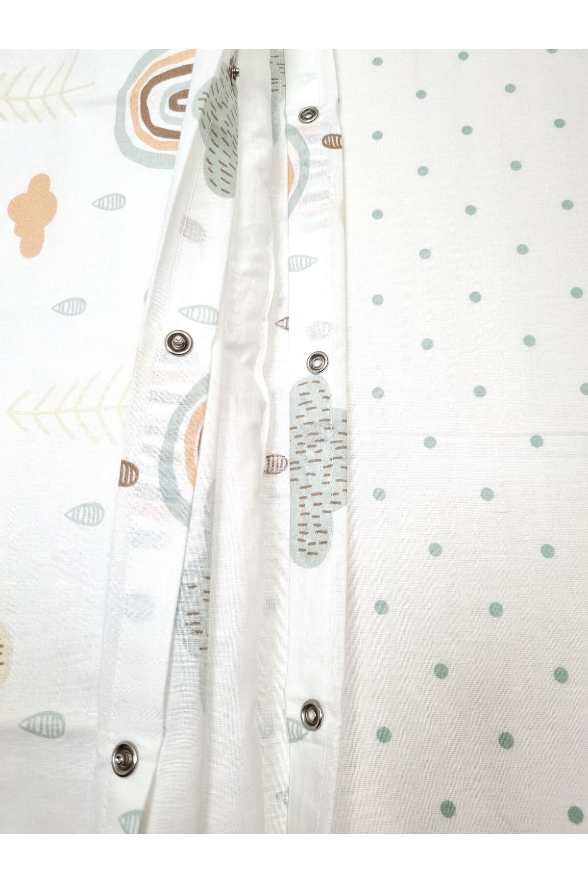 Yada Baby %100 Pamuklu Kumaştan Bebek Park Beşik 5 Parça Yorgan Ve Nevresim Takımı (70 X 120 CM) fotoğrafı 6 (önizleme)