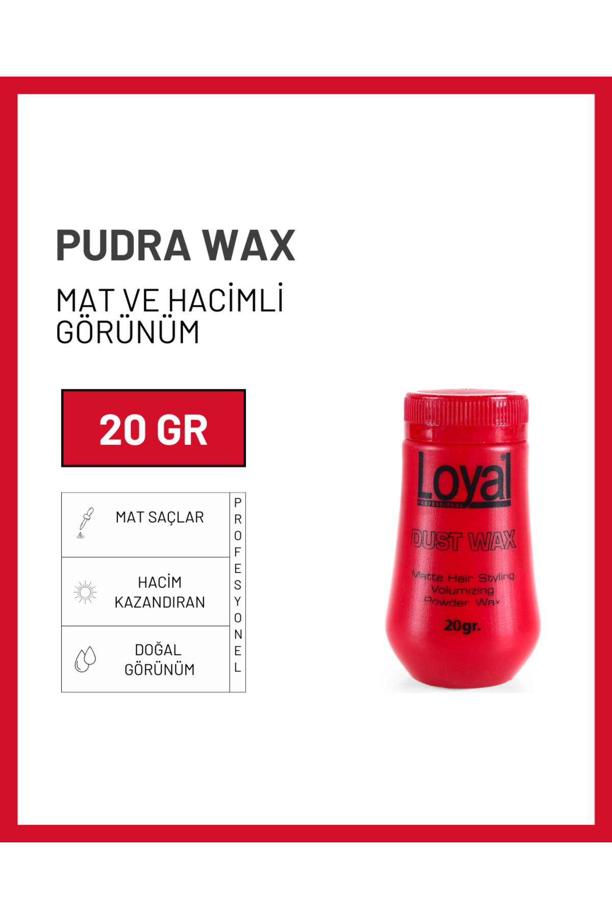 Saç Şekillendirici Pudra Wax Mat 20 Gr — CLKPWAX01 — تصویر 2 از 5