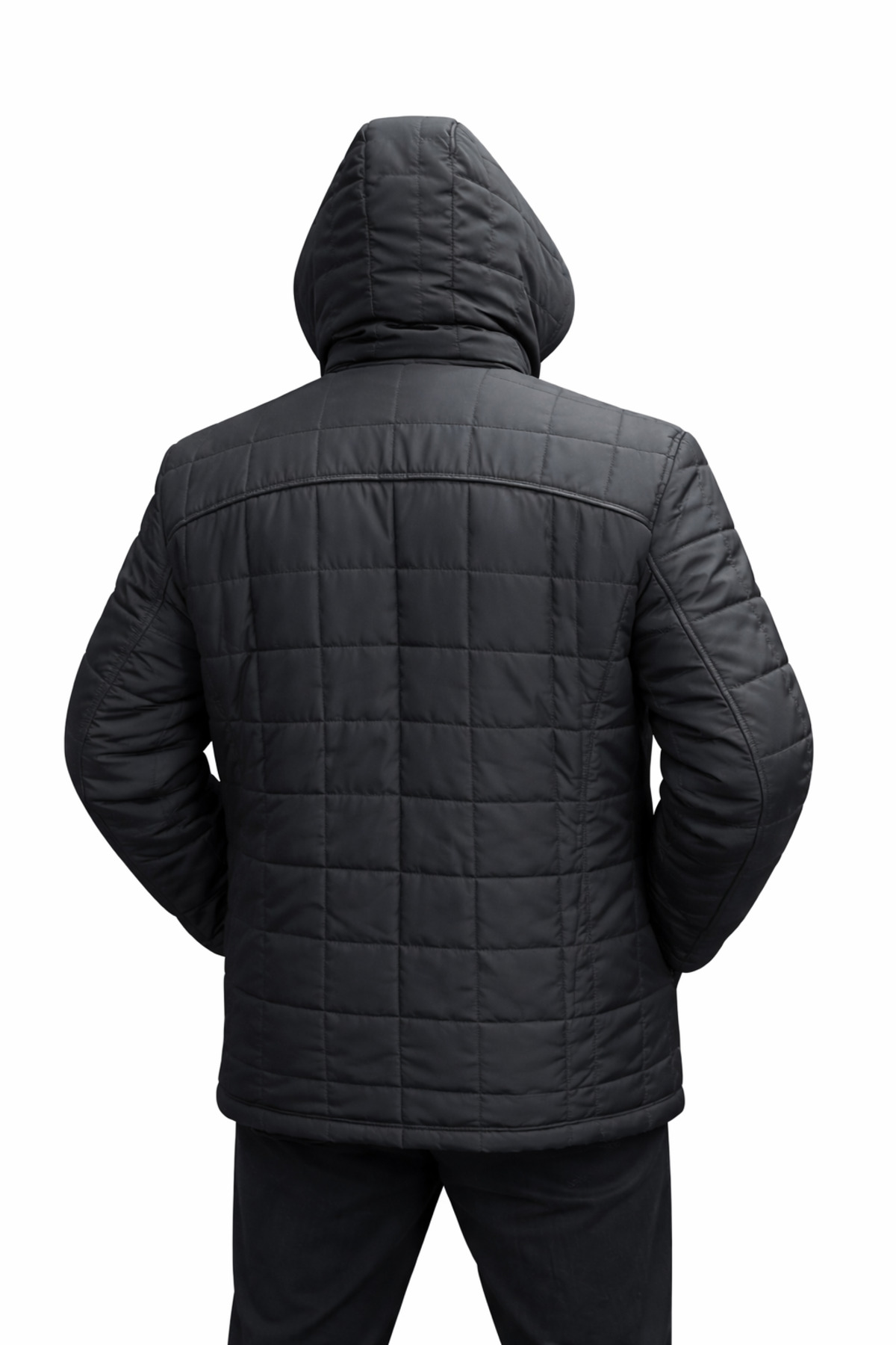 Perfore Büyük Beden Erkek Kaban. 4XL, 5XL, 6XL,7XL görsel 3