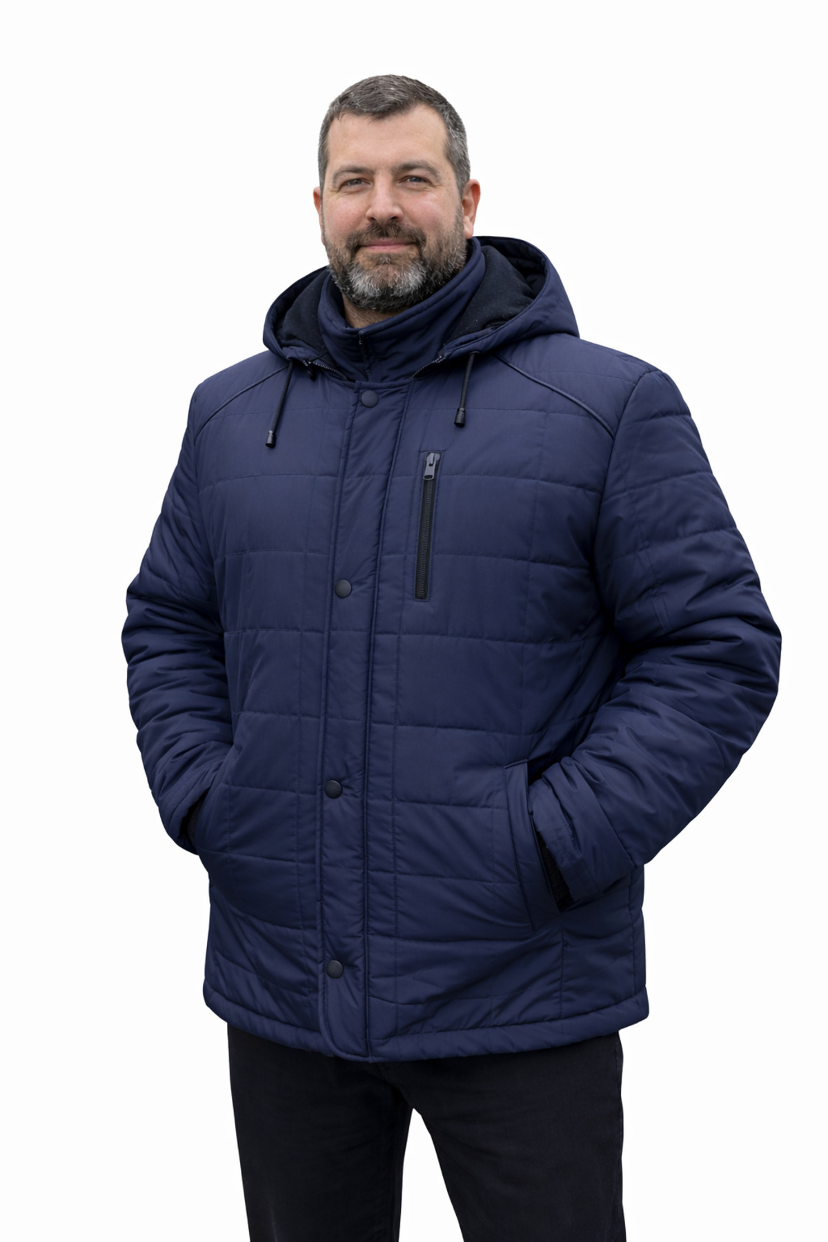 Perfore Büyük Beden Erkek Kaban. 4XL, 5XL, 6XL,7XL