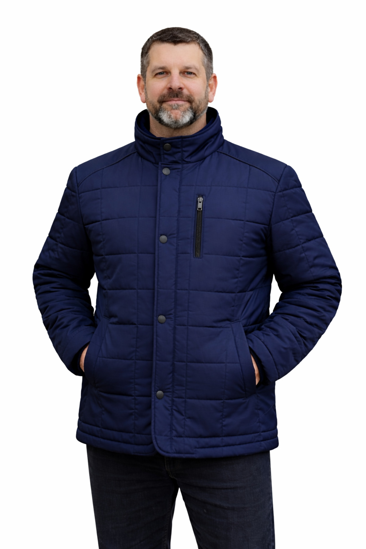 Perfore Büyük Beden Erkek Kaban. 4XL, 5XL, 6XL,7XL