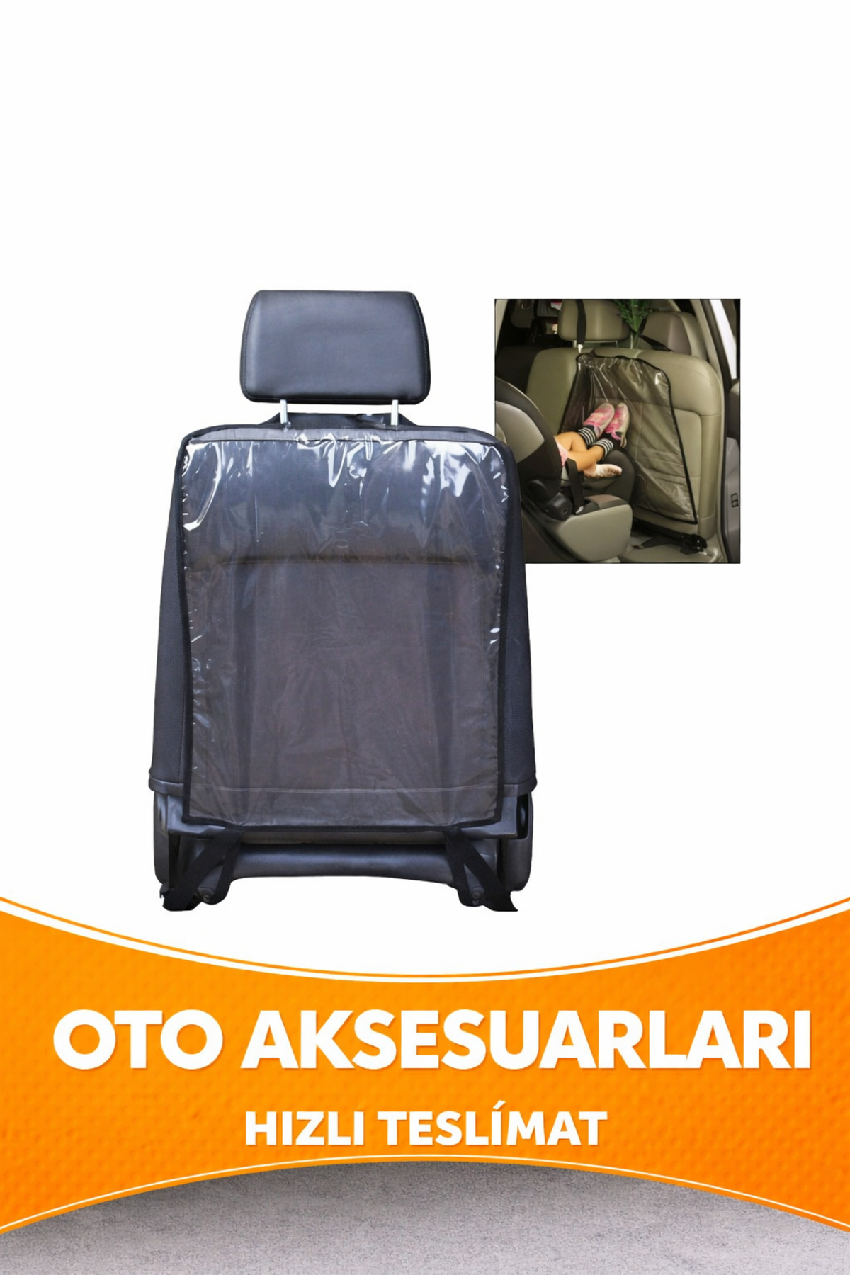 MorBebe 2 Adet Lüx Oto Koltuk Arkası Koruyucu ( BÜTÜN ARABALARA UYUMLUDUR) fotoğrafı 3 (önizleme)