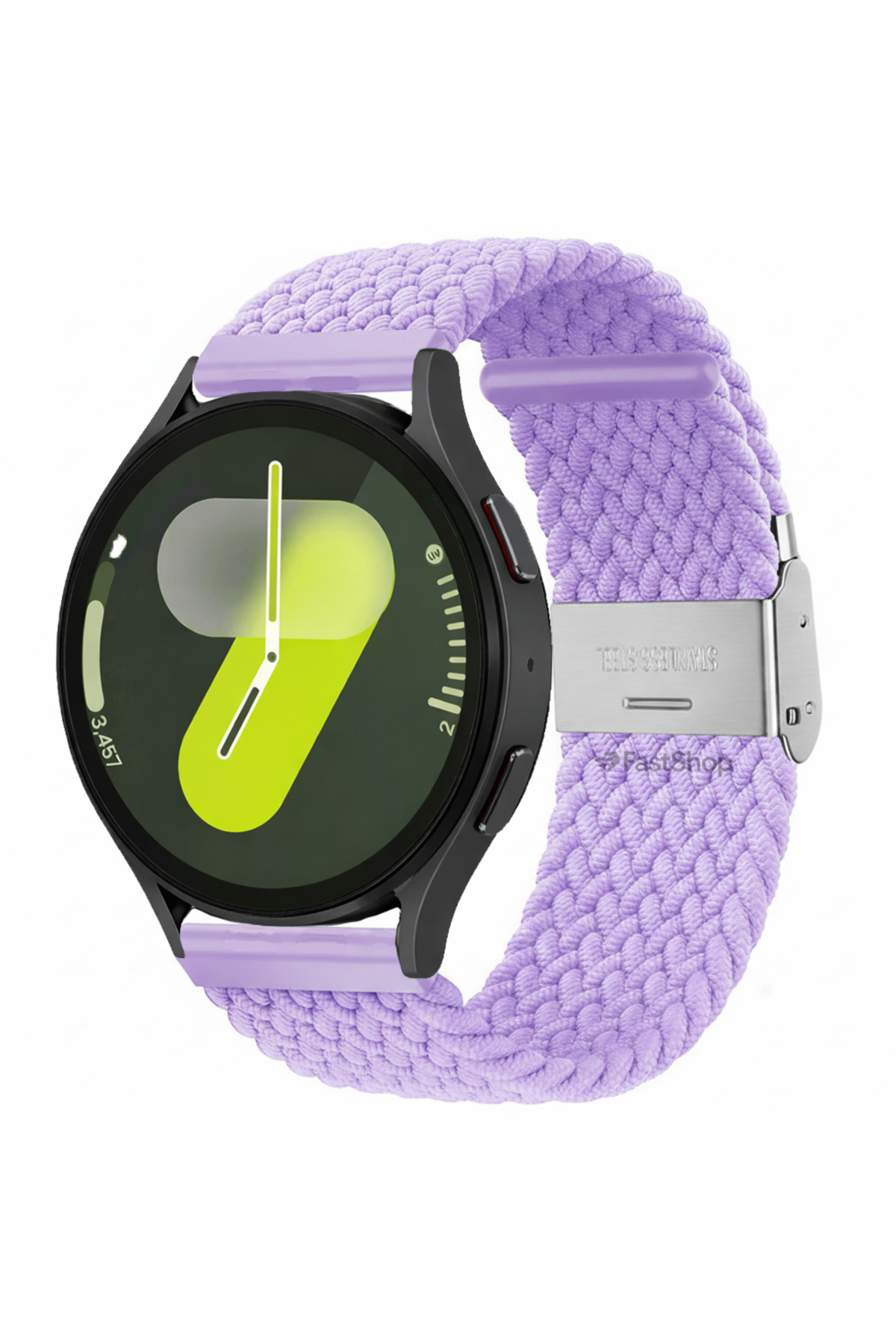 Samsung Galaxy Watch 4 5 6 7 Fe 40 44mm Classic 42 43 46 47mm Compatible 20mm Metal Clip Mesh Cord