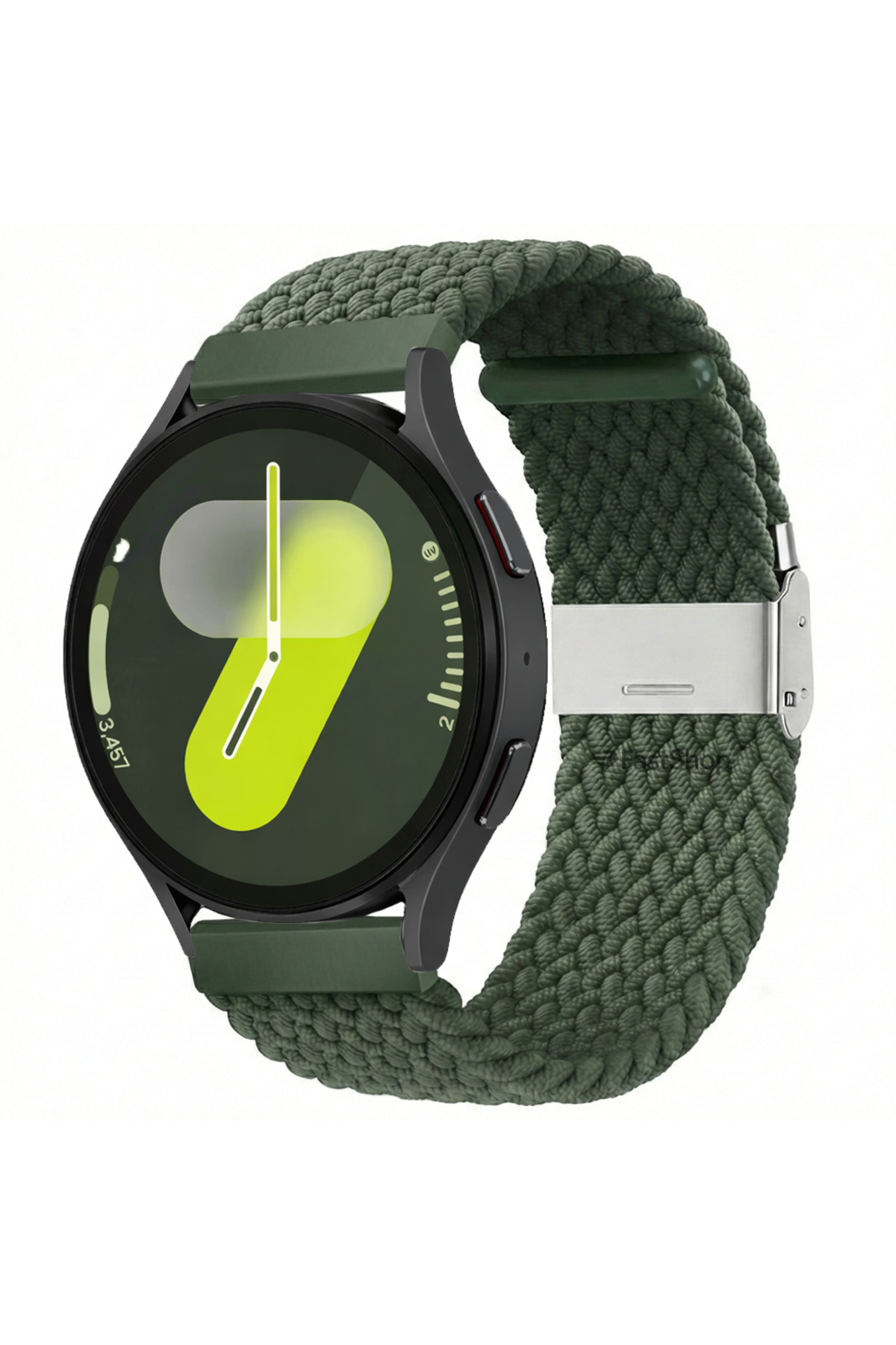 Samsung Galaxy Watch 4 5 6 7 Fe 40 44mm Classic 42 43 46 47mm Compatible 20mm Metal Clip Mesh Cord