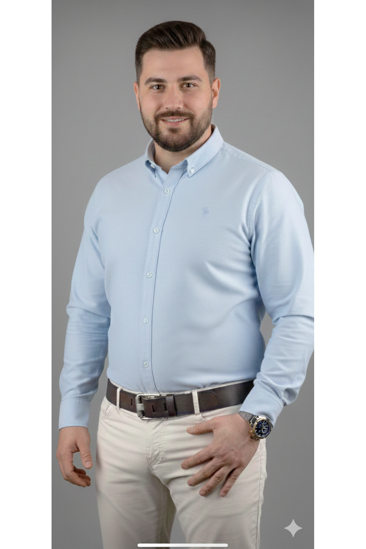 debbah  Özel Yapım Hakiki Deri Erkek Kot Kemeri 4.5CM Ekstra Kalın 4MM İtalyan Spor Kemer - Görsel 4