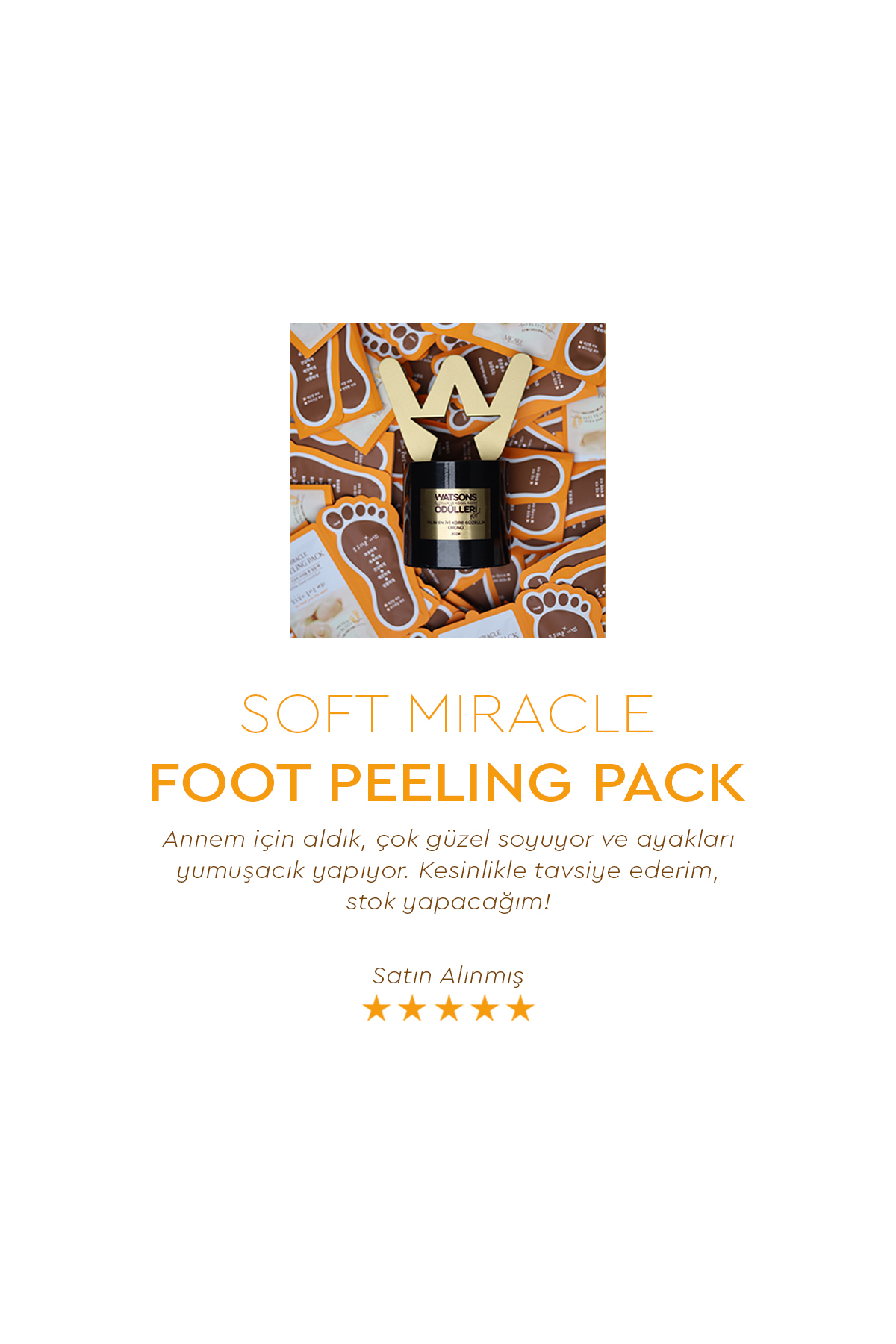 Miracle Foot Peeling Pack - Mjcare Çorap Tipi Ayak Peeling Maskesi — 1518070 — تصویر 7 از 7