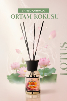 Sansiro Lotus 100ml Bambu Çubuklu Ortam Kokusu