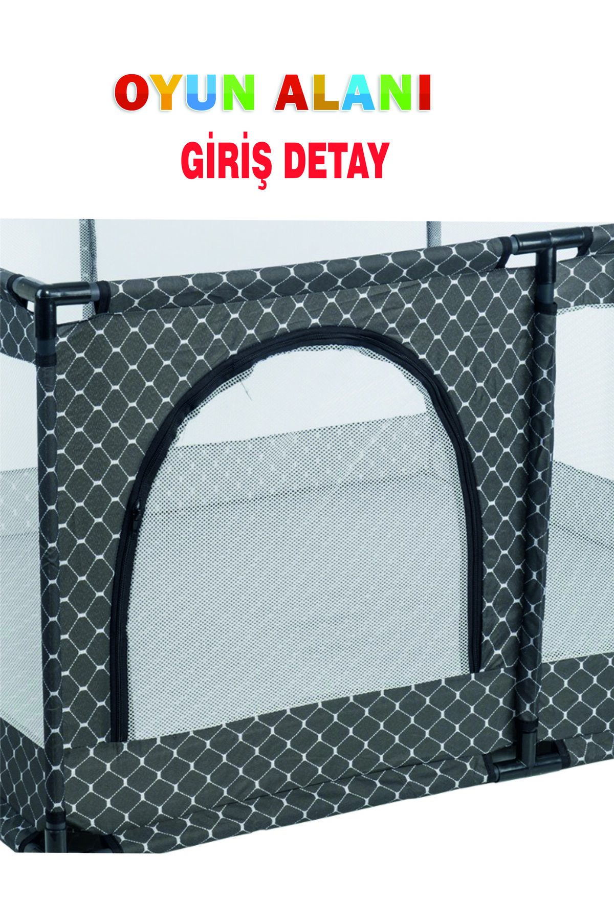 liabebek KARE OYUNCAKLI Oyun Alanı, Oyun Evi Ve Çatılı 120*120 Ebatı Oyun Parkı fotoğrafı 5 (önizleme)