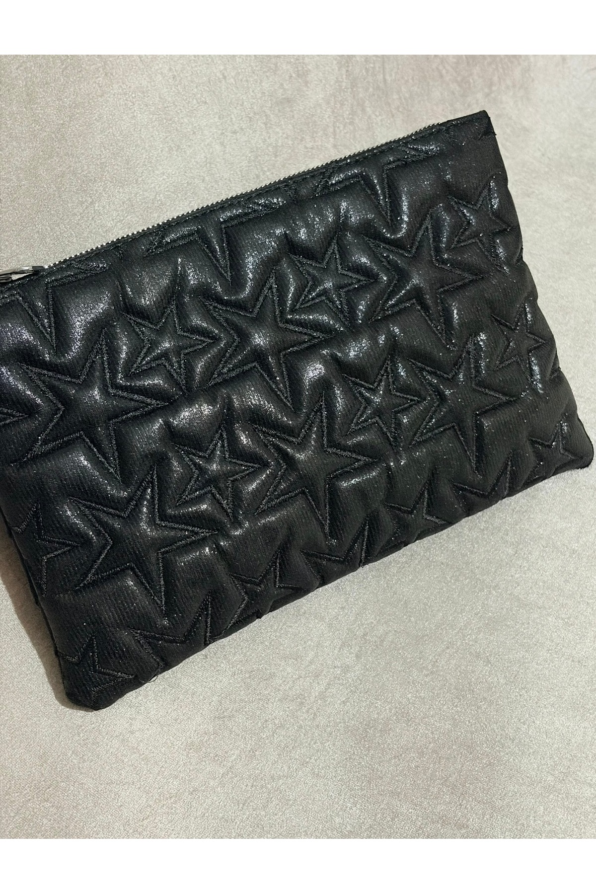 MyleeButik Yıldız Desenli Portföy Çanta görsel 2