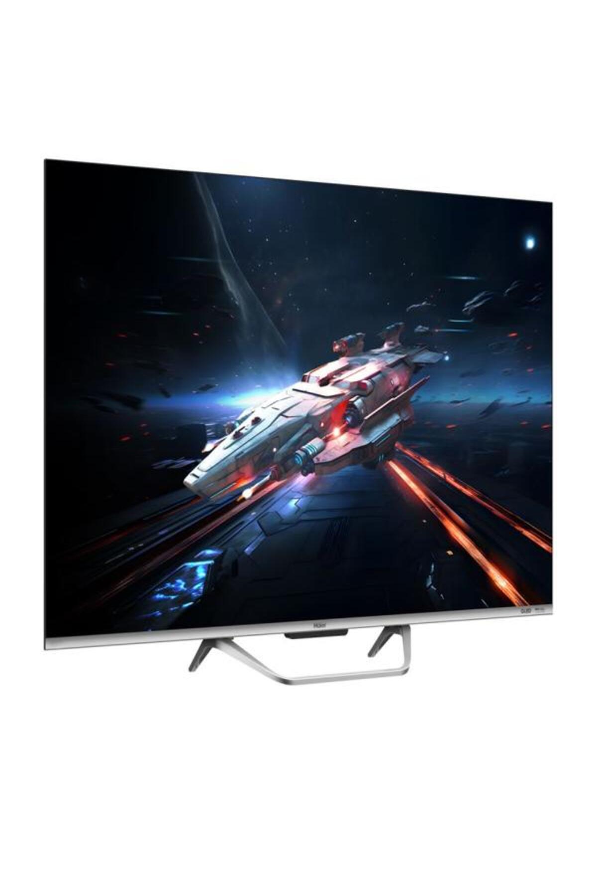 Haier H55Q800UX 55" 139 Ekran Uydu Alıcılı 4K Ultra HD Google Smart QLED TV Televizyon