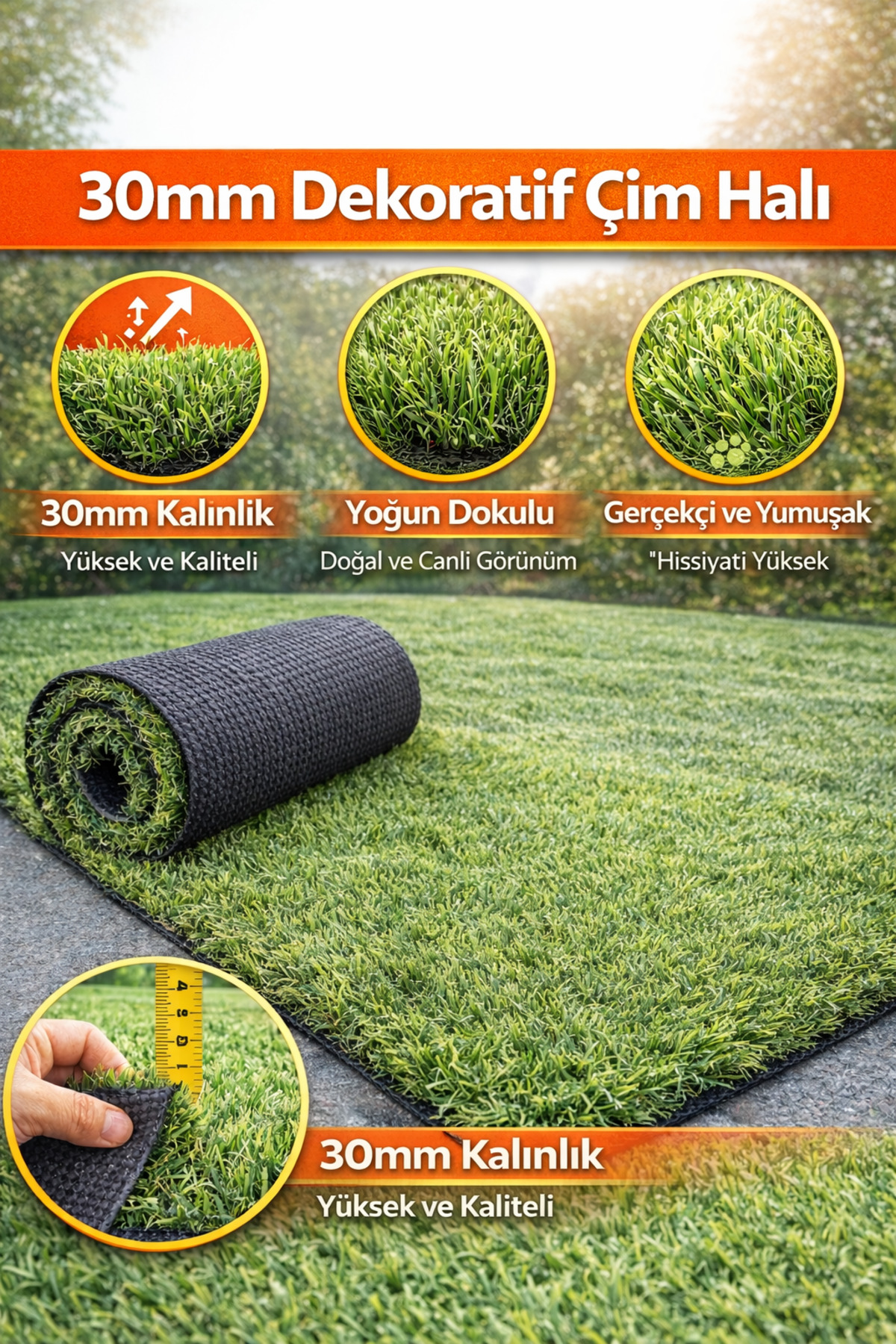 30mm Jupiter Green Width 2 Meters Artificial Turf Artificial Grass Carpet