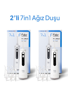 Fakir ProbiWash Ağız Duşu 6 Farklı Başlık - 2'Lİ SET
