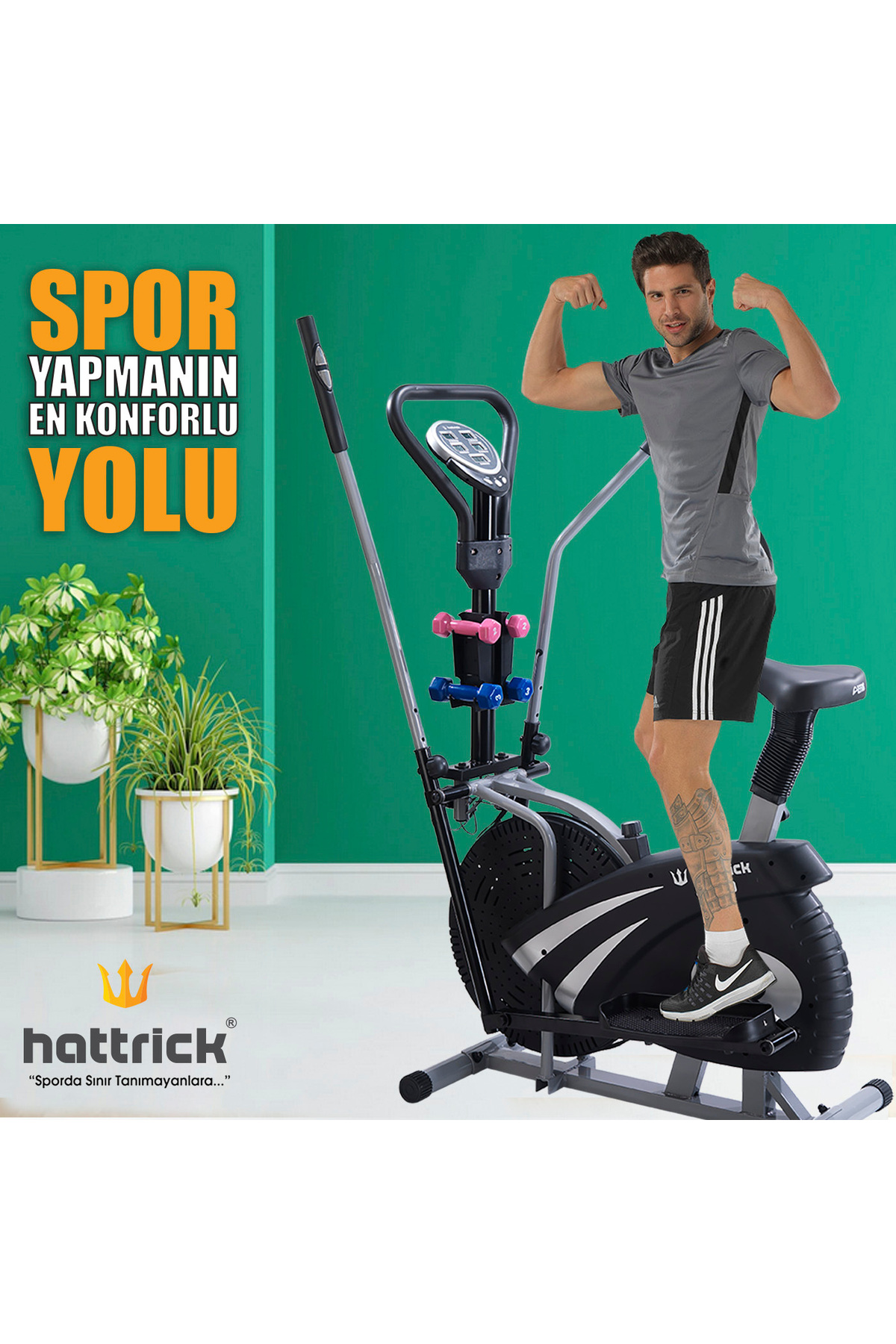 SP6000 SEATED ELLIPTICAL FITNESS BIKE