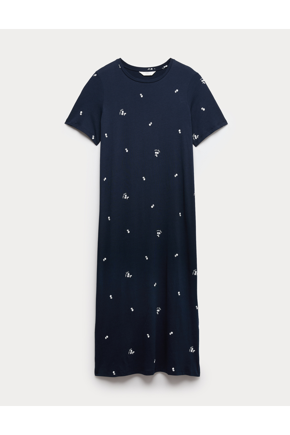 Marks & Spencer Pamuk Modal Karışımlı Baskılı Gecelik