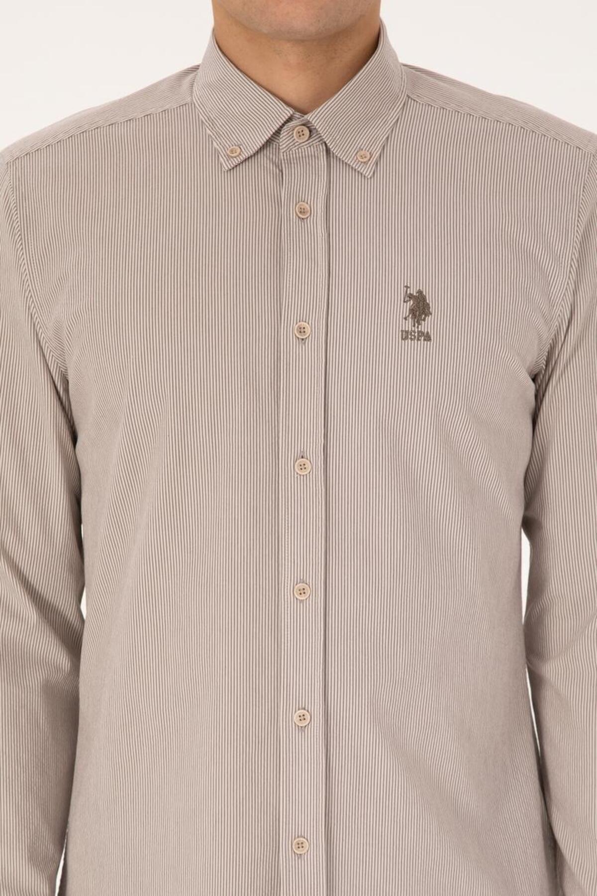 U.S Polo Assn. Erkek Dokuma Gömlek — رنگارنگ 2235985 — تصویر 2 از 4
