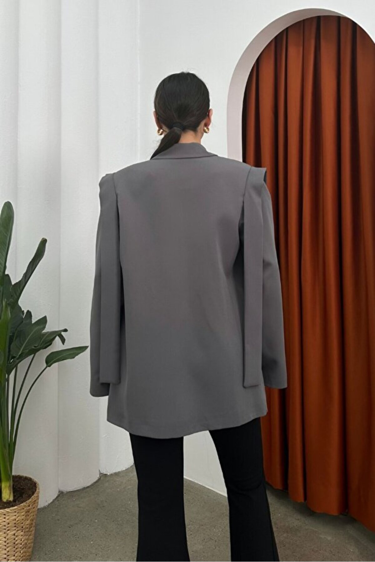 Women's Design String Jacket - Görsel 4