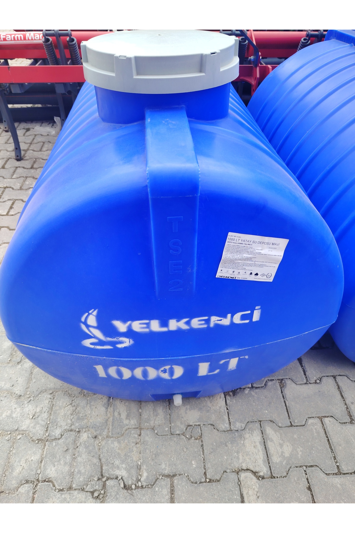 ブルーシール牛乳タンク YELKENCİLER Yelkenci 1000 lt su deposu mavi - Fiyatı, Yorumları